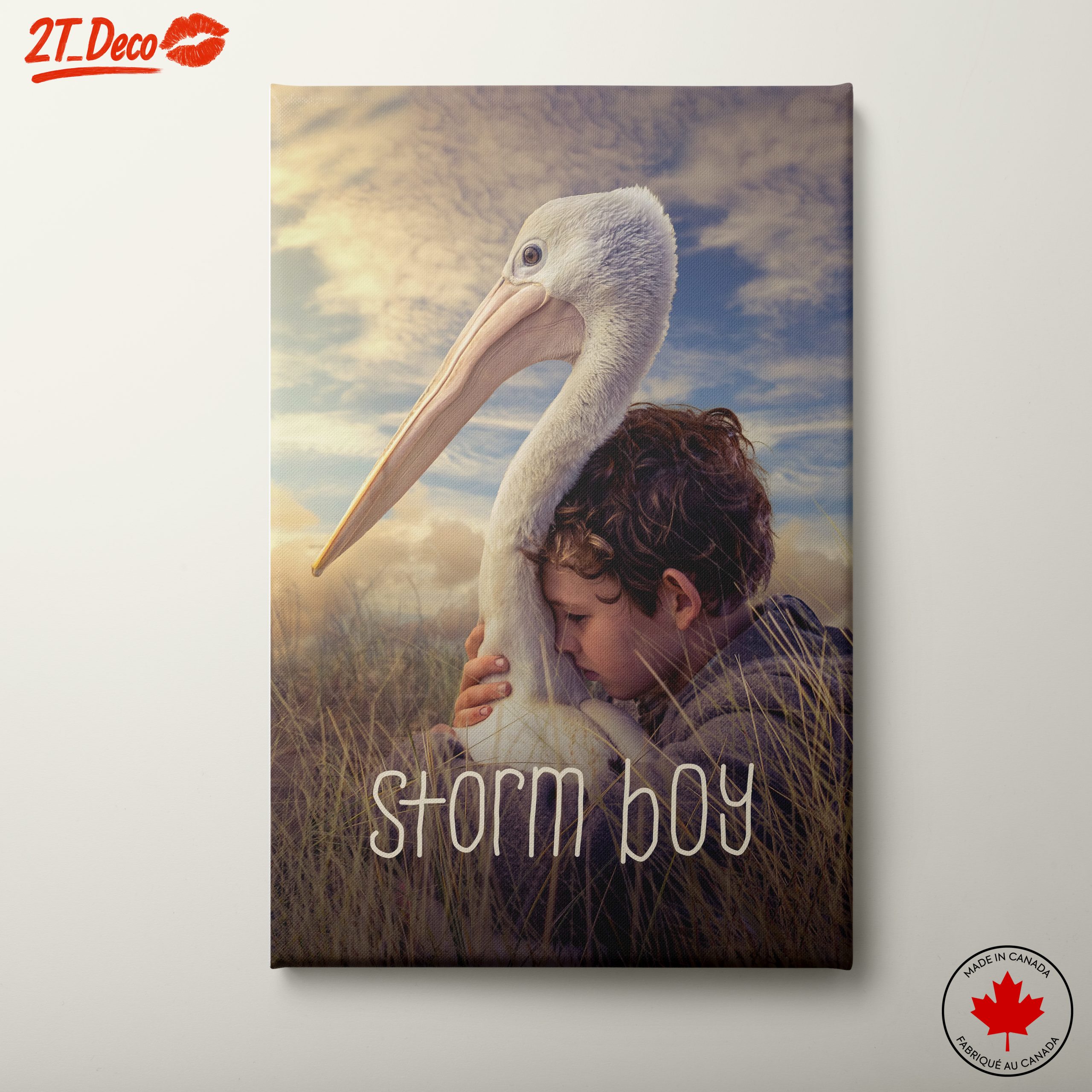 Heartwarming Bond Between Child and Pelican