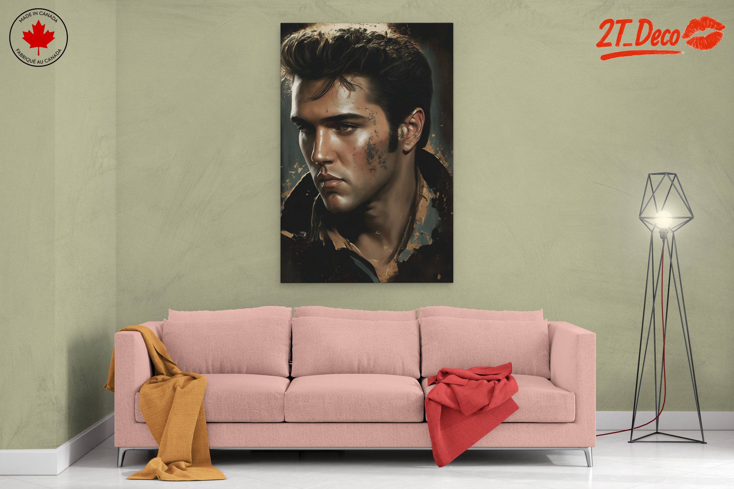 Stylized Contemporary Pop Art of Iconic Music Legend - Image 2