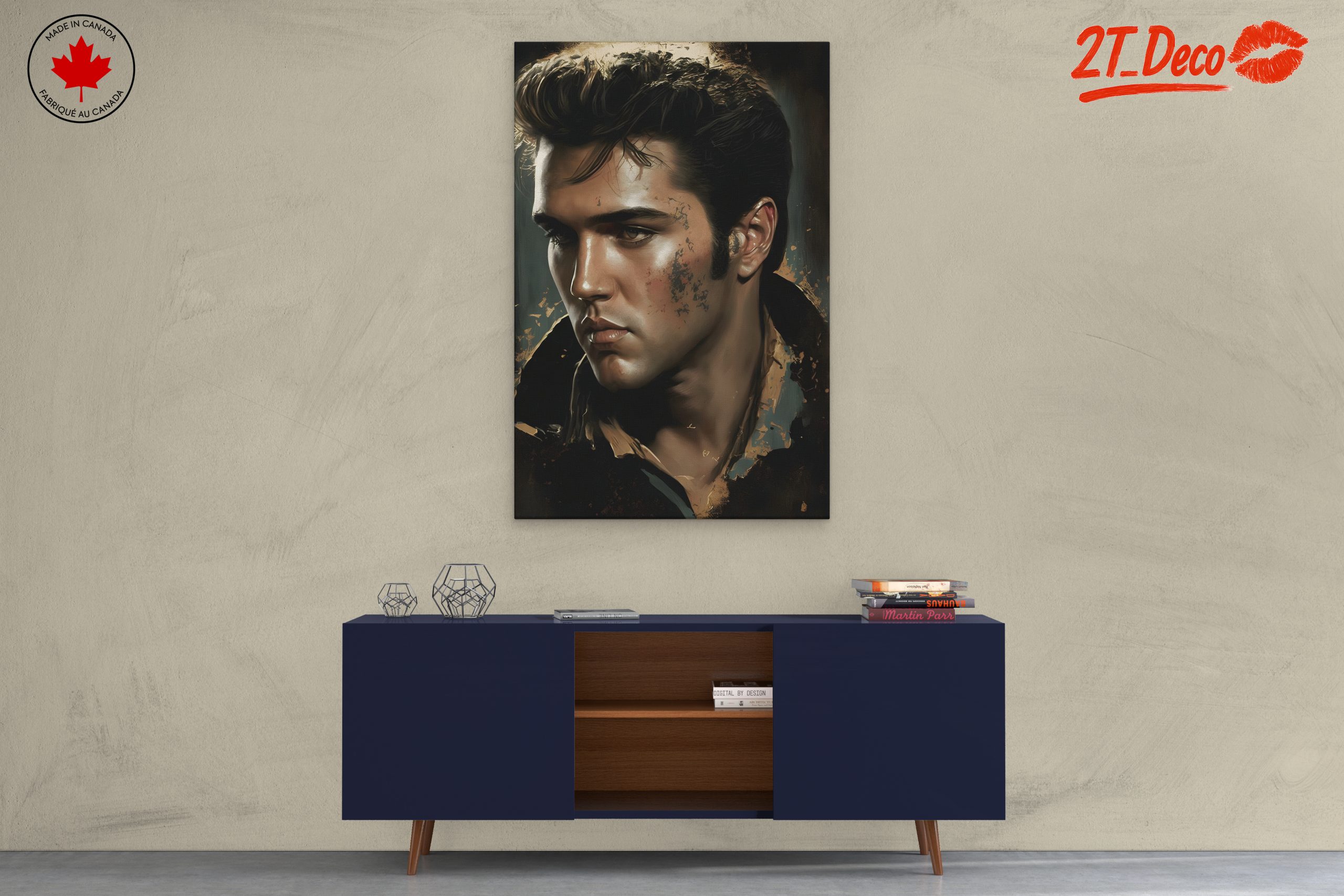 Stylized Contemporary Pop Art of Iconic Music Legend - Image 3