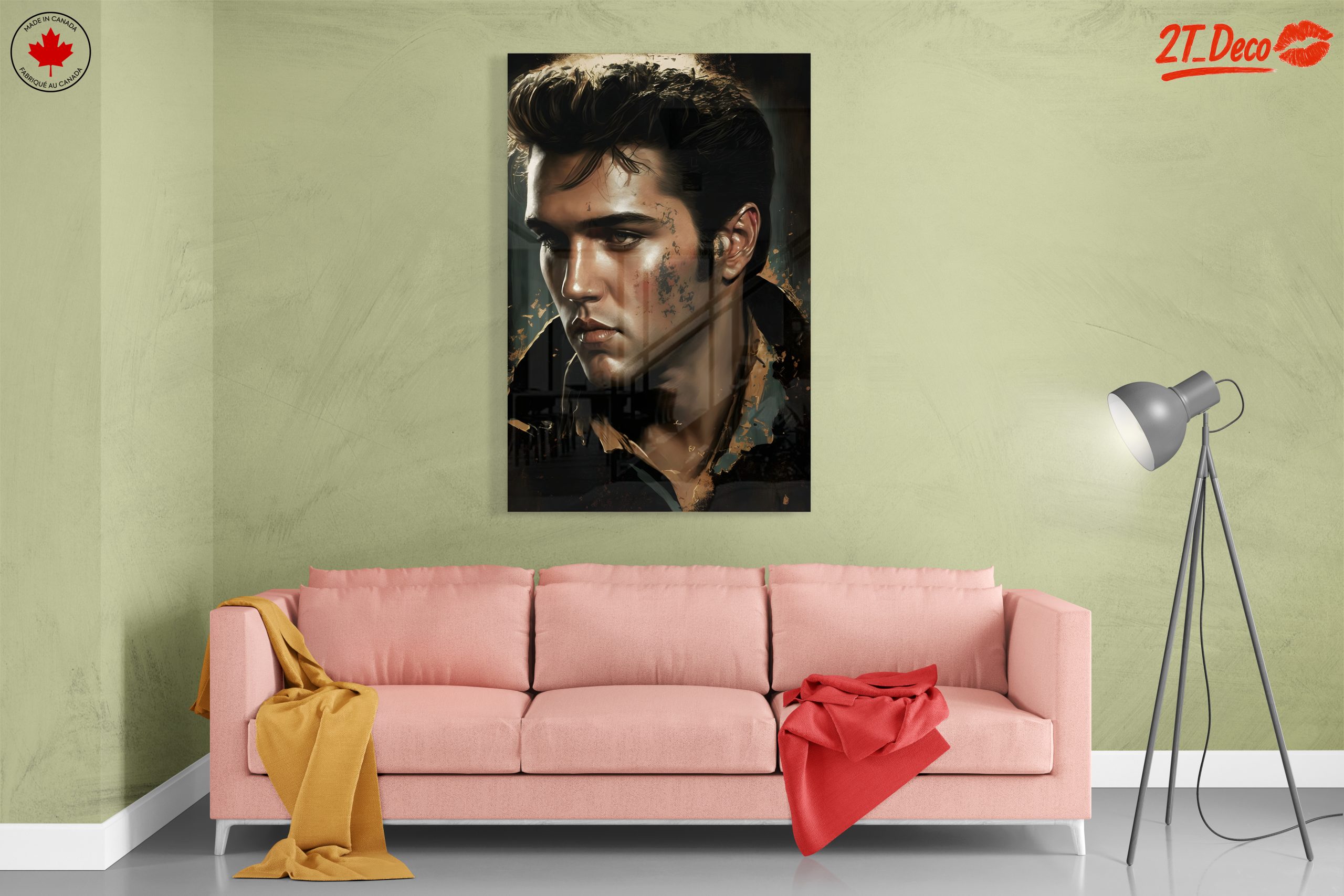 Stylized Contemporary Pop Art of Iconic Music Legend - Image 7