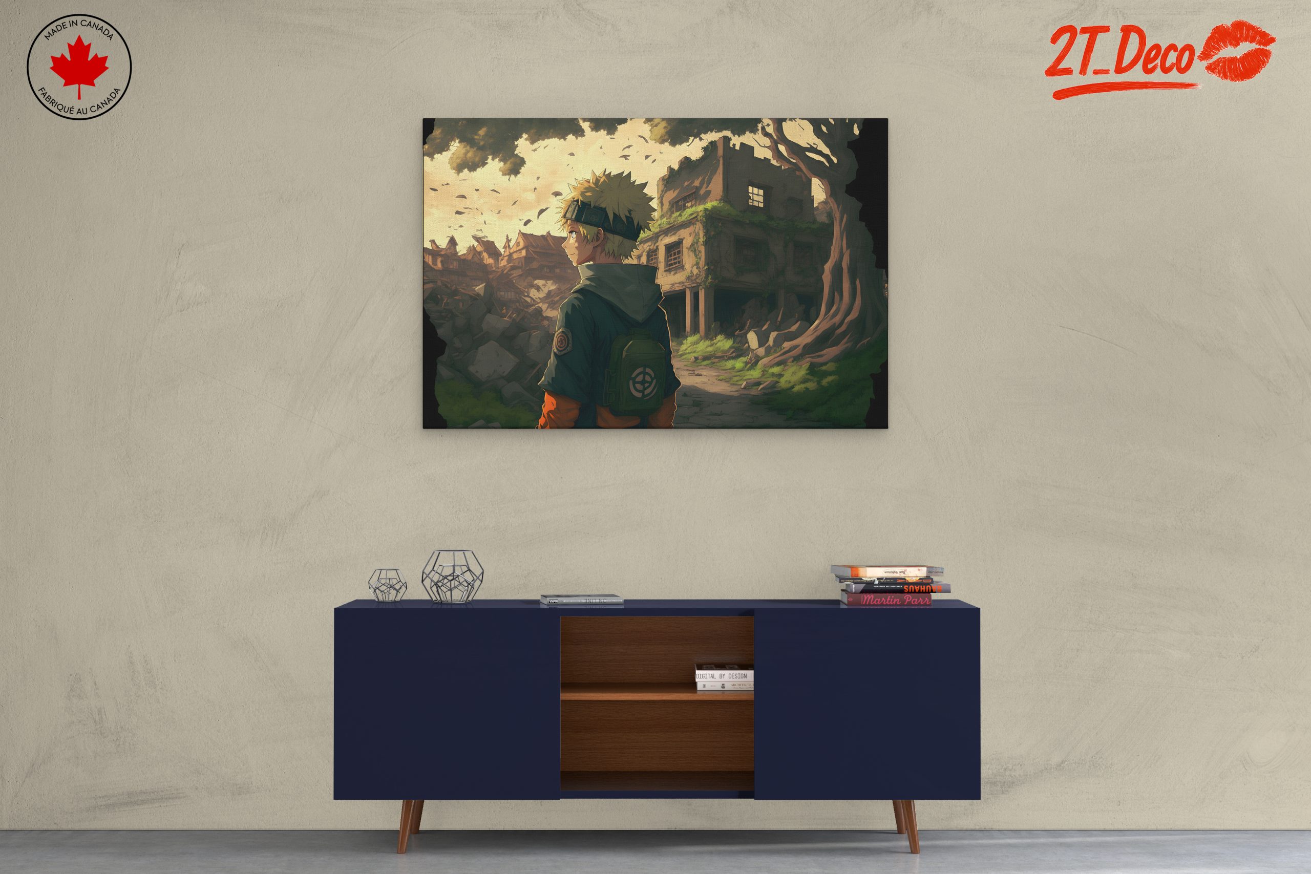 Naruto Character Art in a Post-Apocalyptic Setting - Image 3