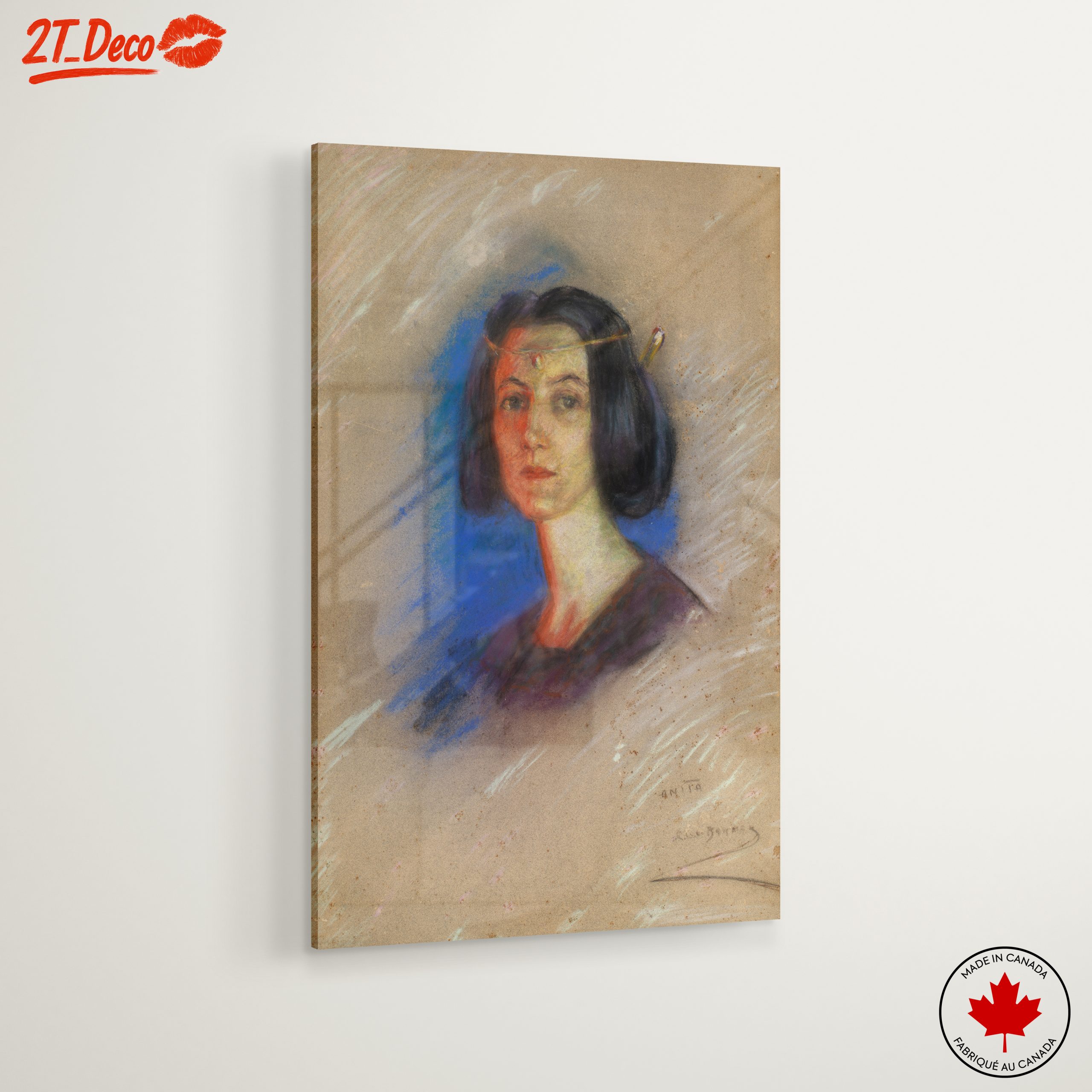Modern Portrait with Glamorous Elements - Image 6