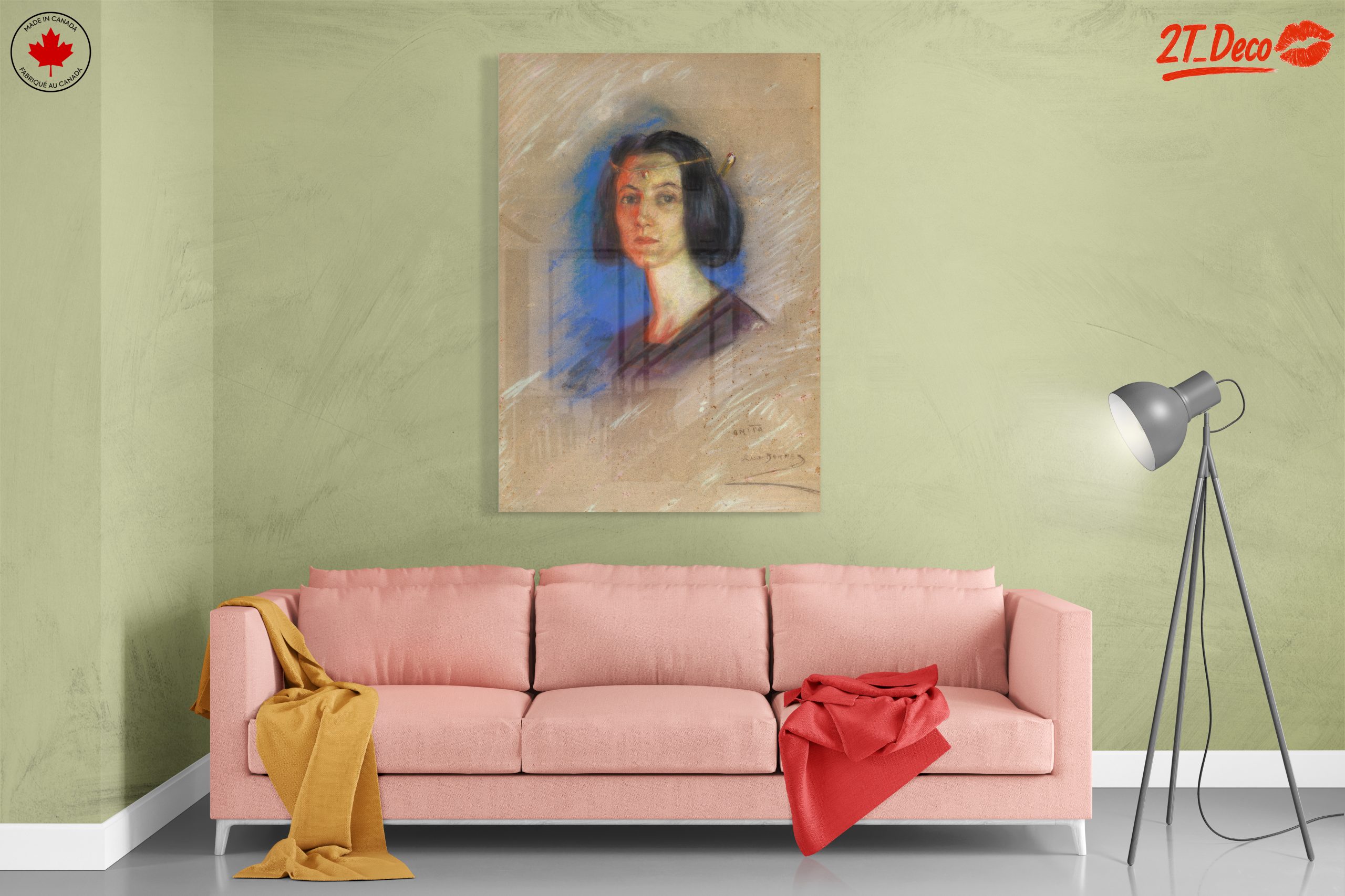 Modern Portrait with Glamorous Elements - Image 7