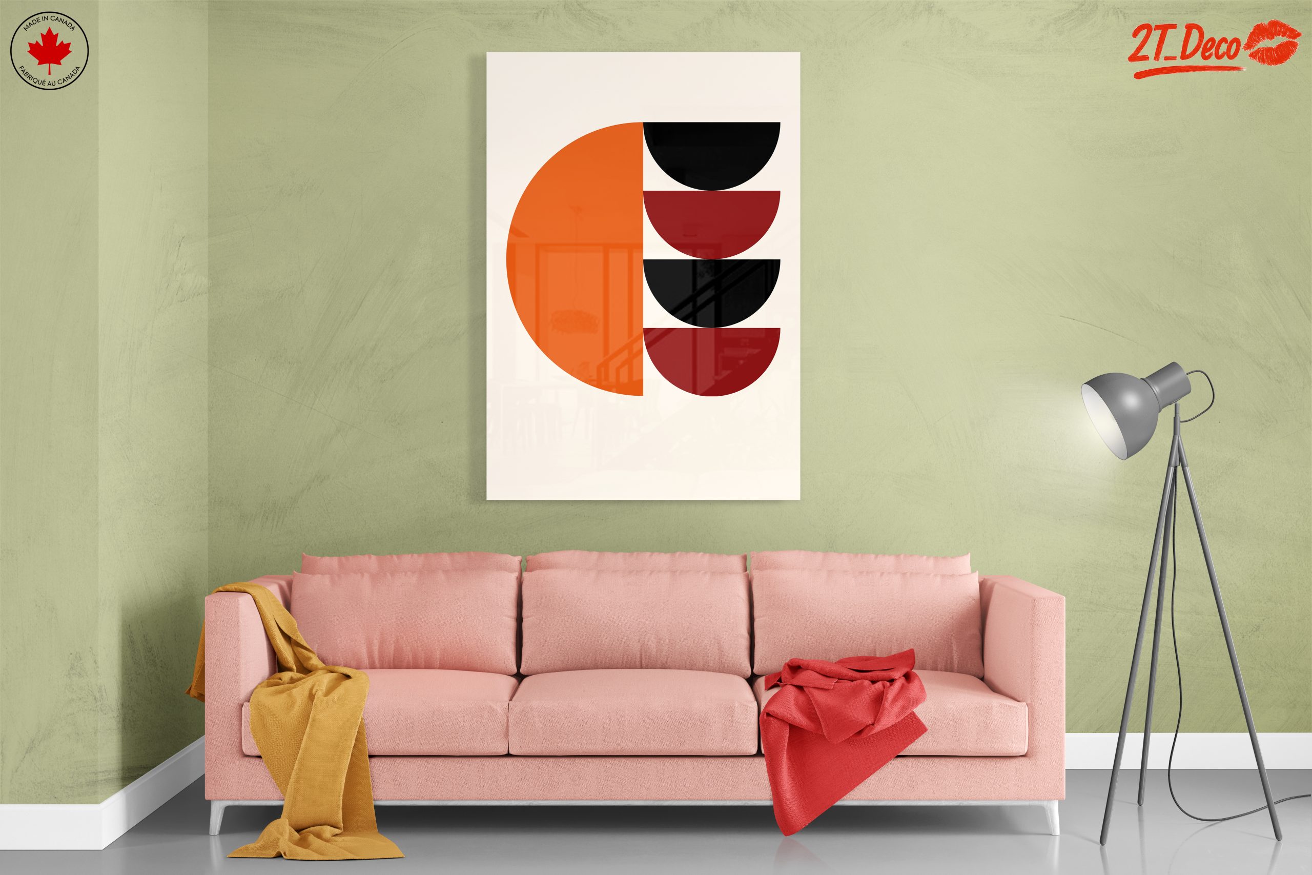 Geometric Abstract Art with Bold Shapes 3 - Image 7