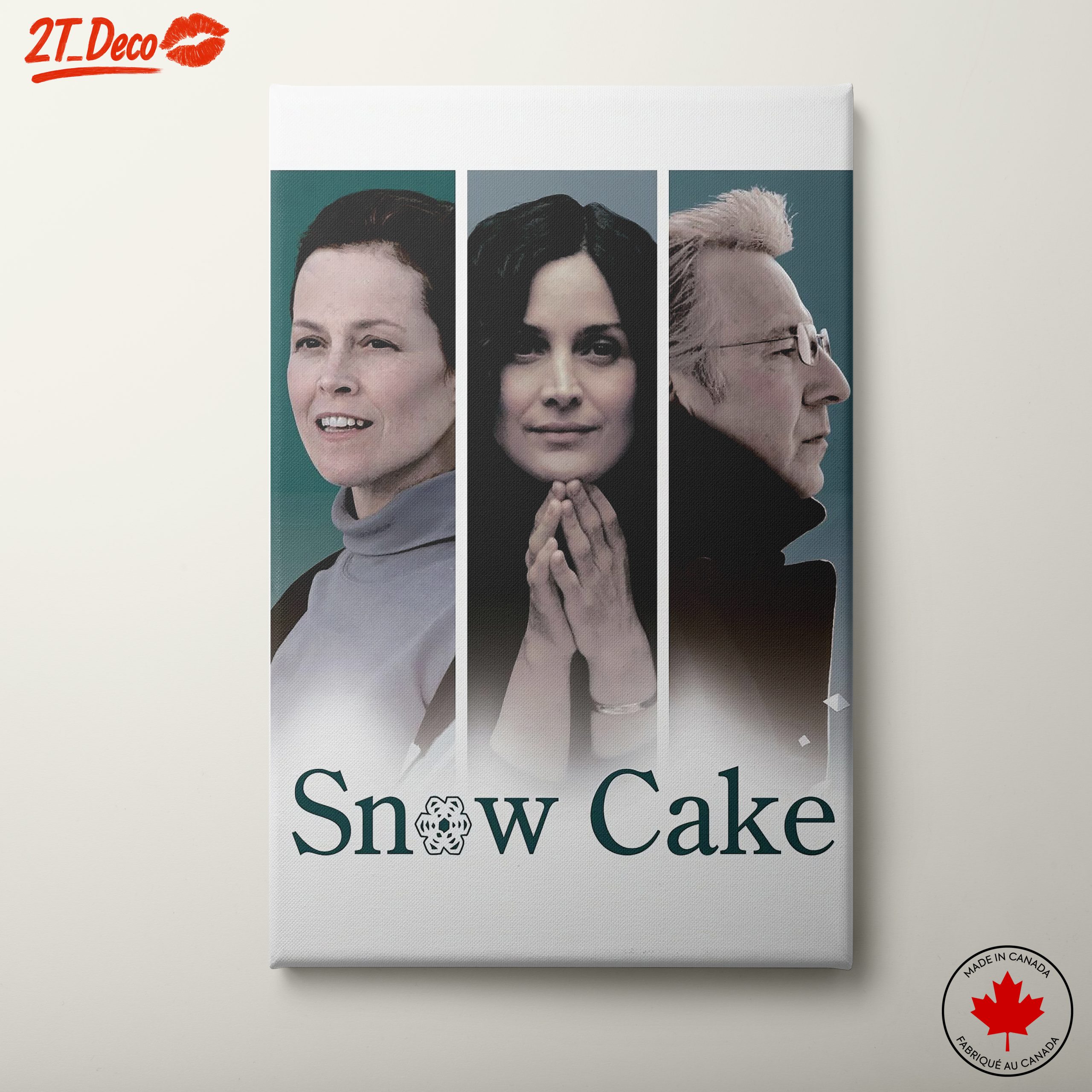 Emotionally Charged Cinematic Artwork Inspired by Snow Cake