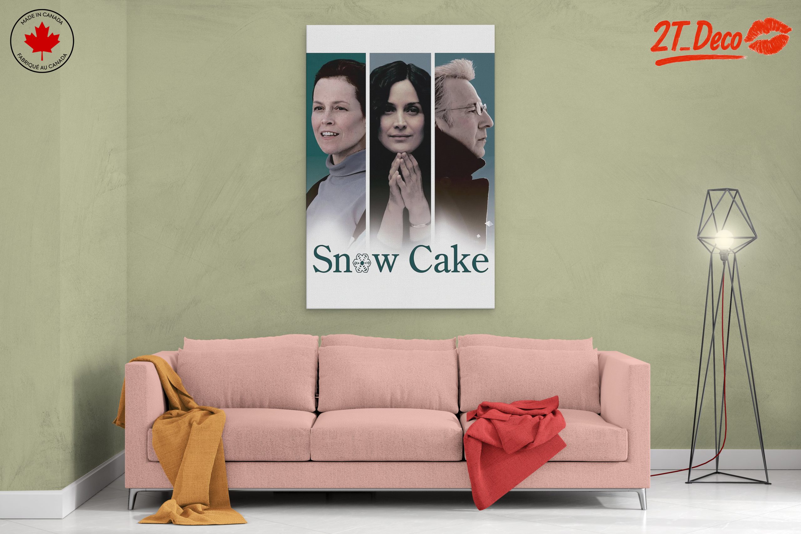 Emotionally Charged Cinematic Artwork Inspired by Snow Cake - Image 2