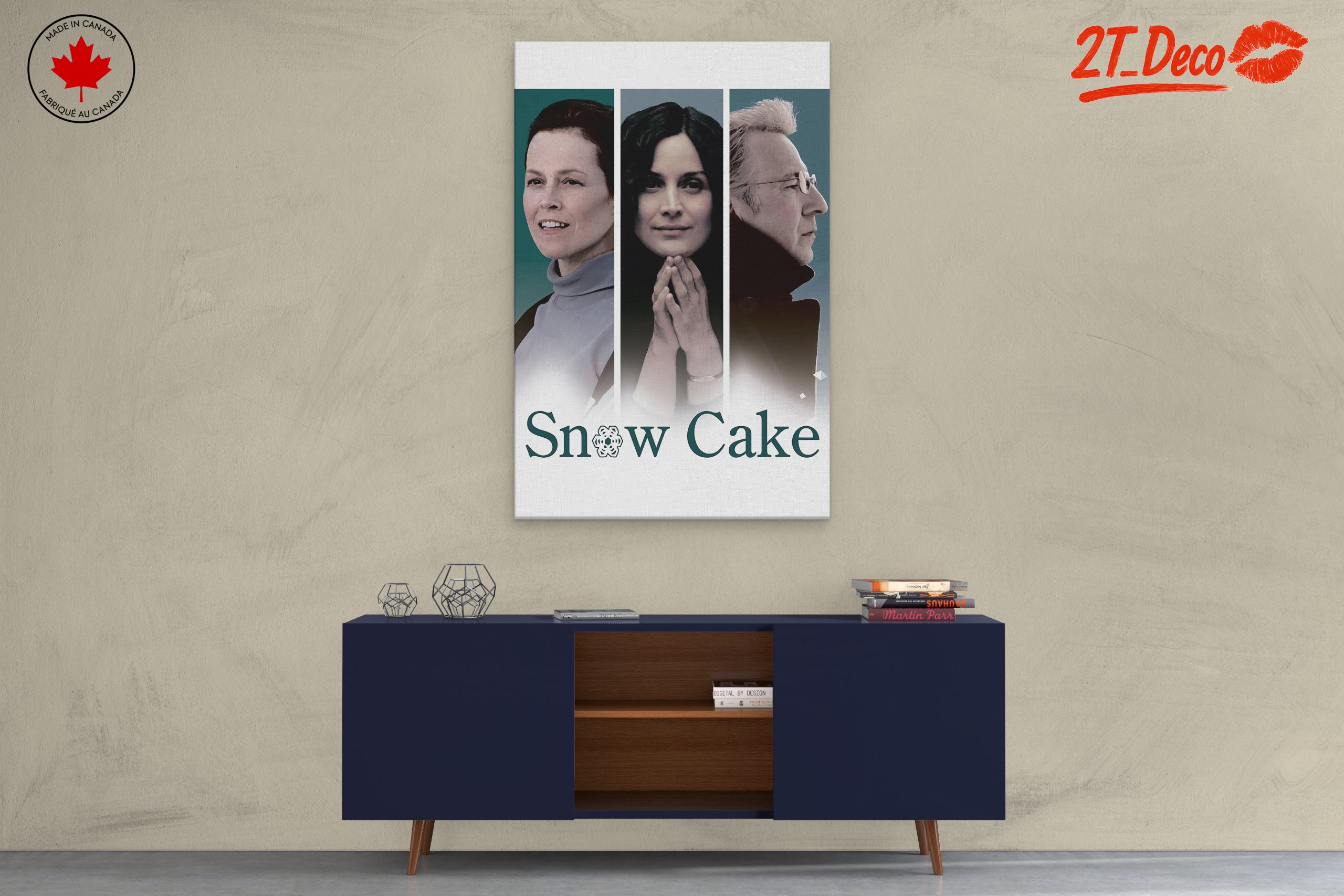 Emotionally Charged Cinematic Artwork Inspired by Snow Cake - Image 3