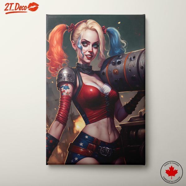 Harley Quinn Dynamic Character Art