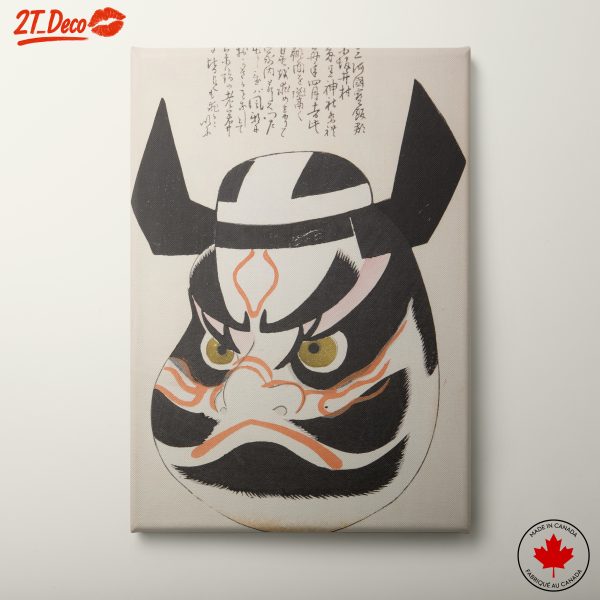 Stylized Character Illustration with Bold Facial Features