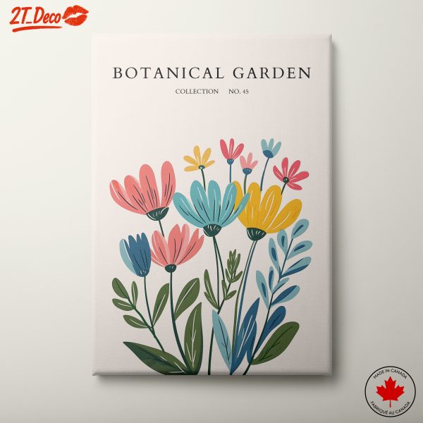 Colorful Botanical Garden Art 3
