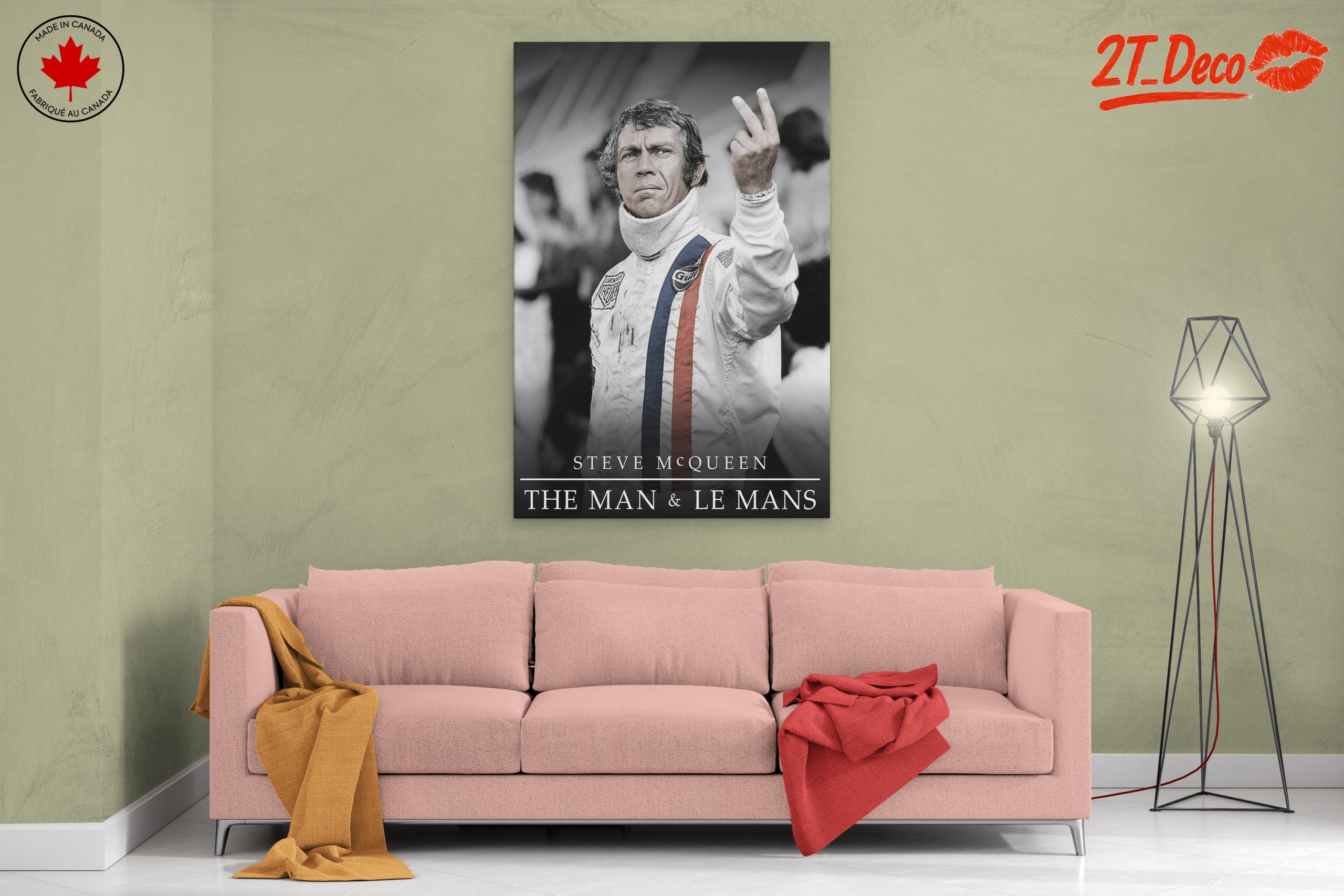 Steve McQueen The Man and Le Mans Artwork - Image 2