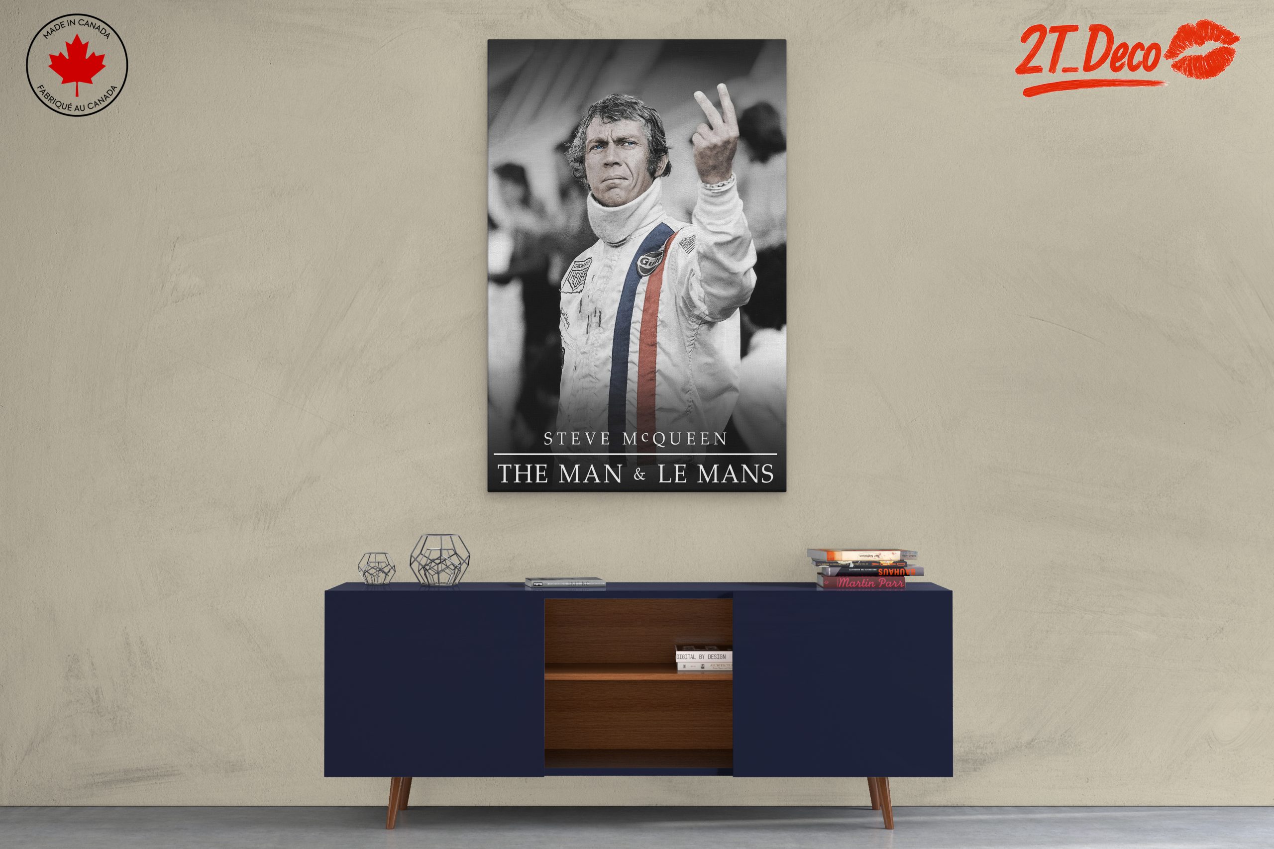 Steve McQueen The Man and Le Mans Artwork - Image 3