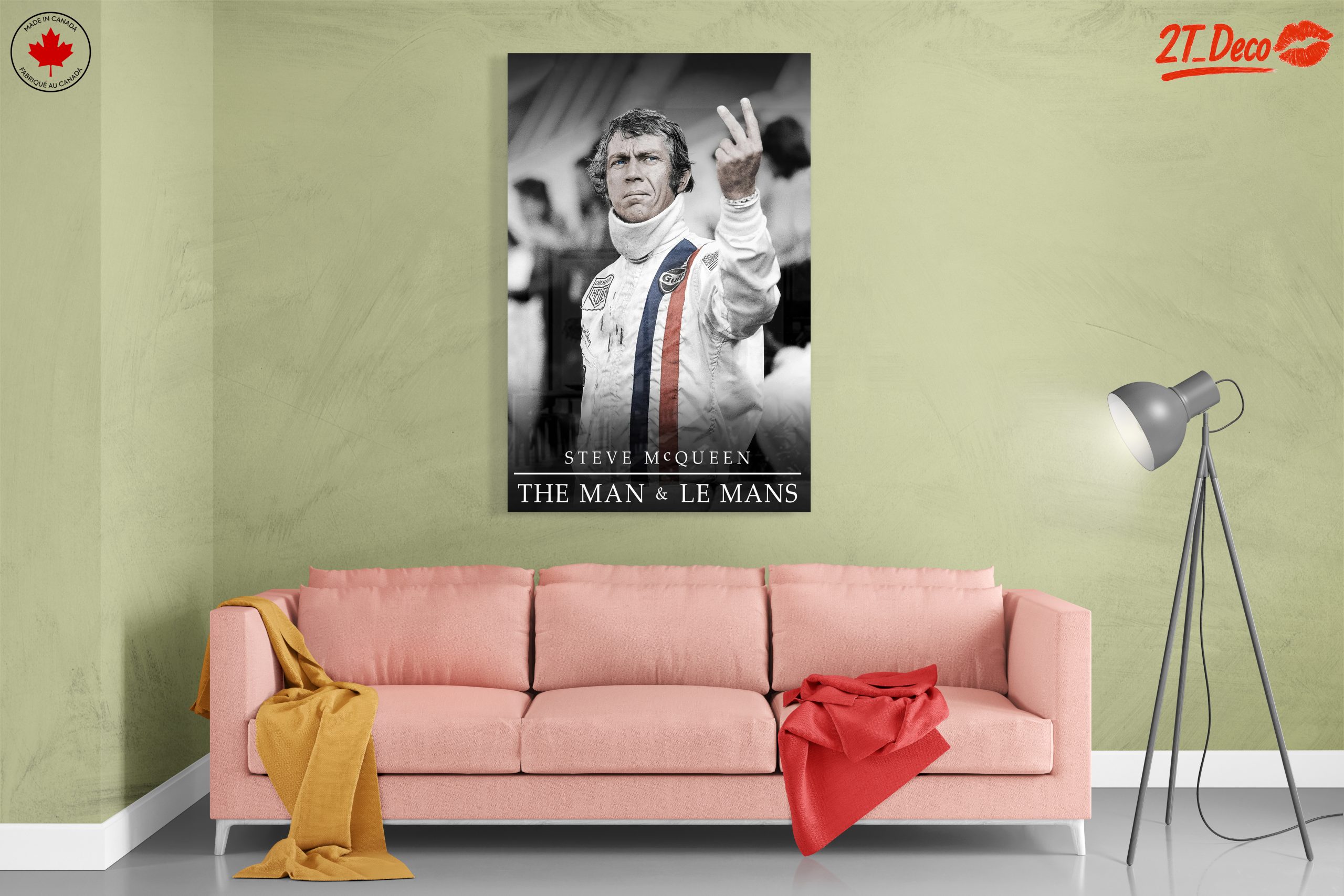 Steve McQueen The Man and Le Mans Artwork - Image 7