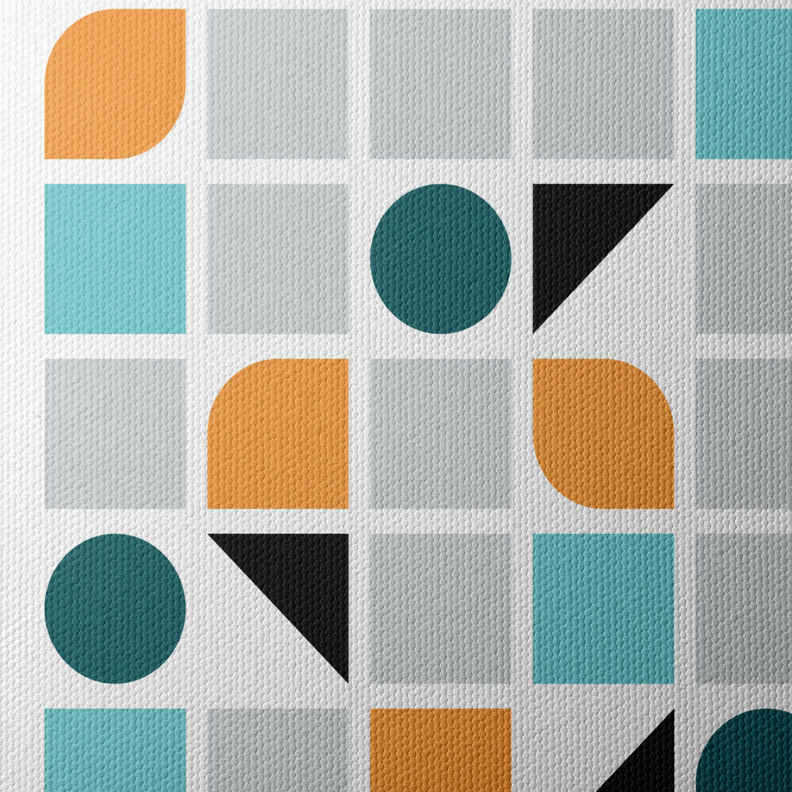 Vibrant Geometric Abstract Design - Image 4