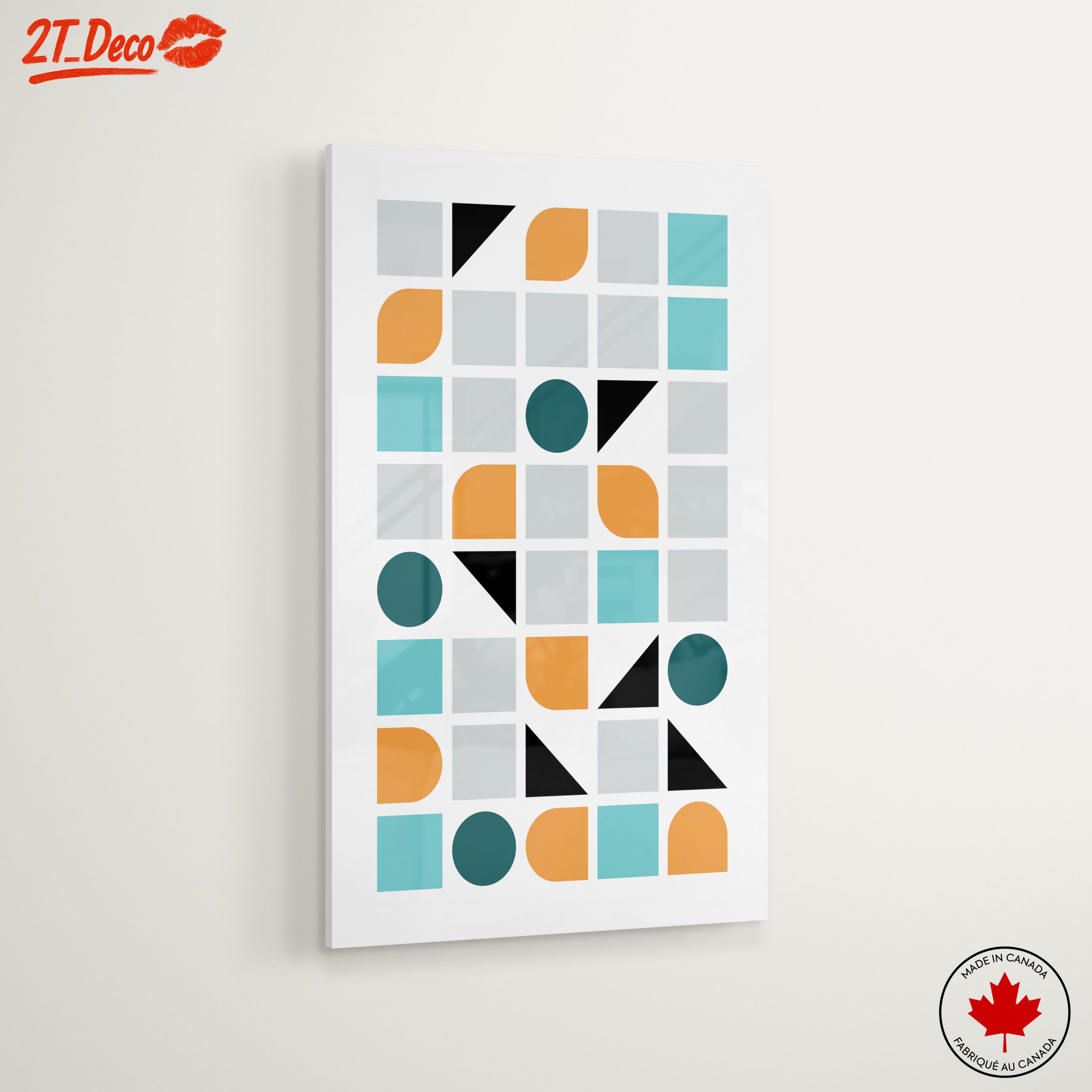 Vibrant Geometric Abstract Design - Image 6