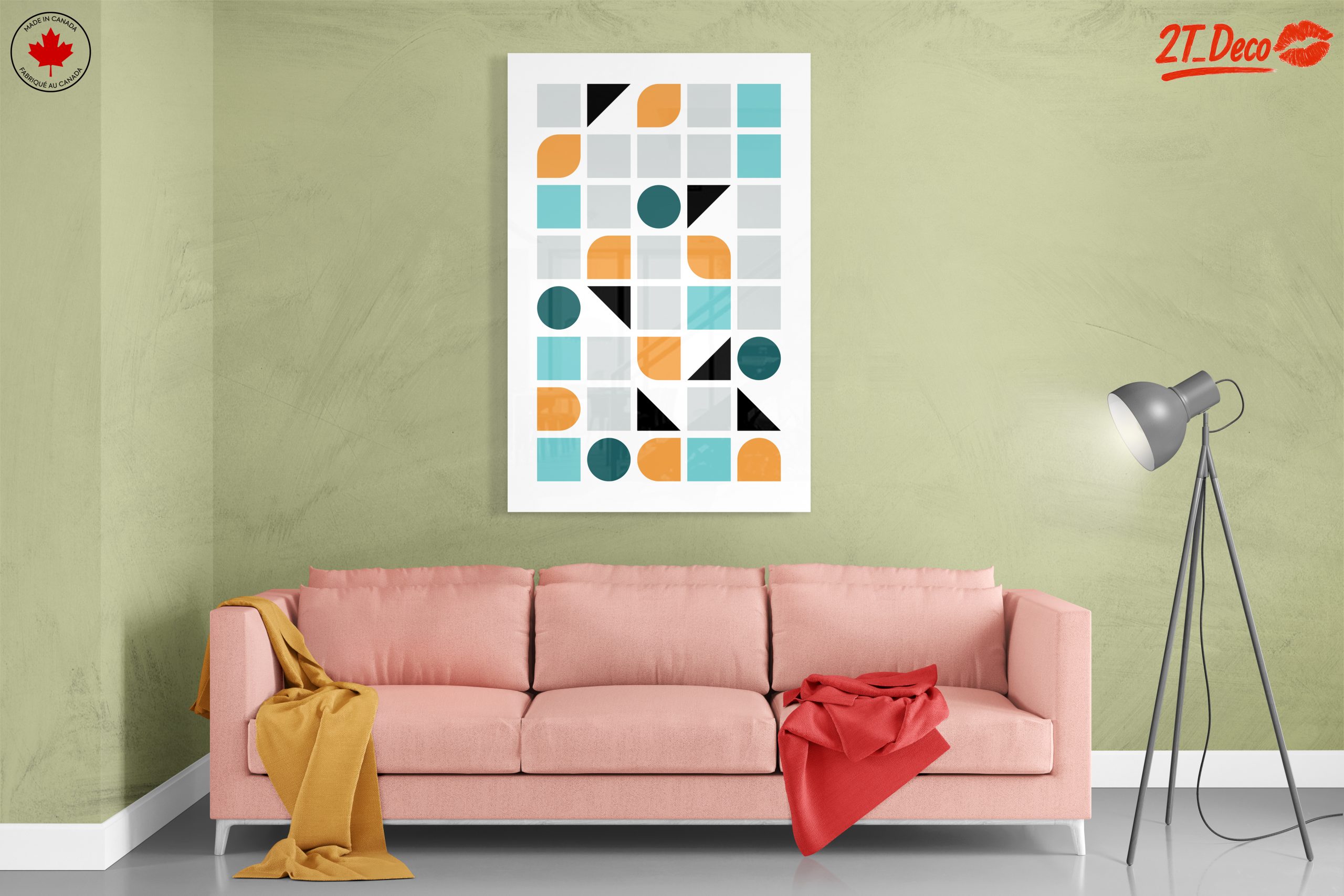 Vibrant Geometric Abstract Design - Image 7