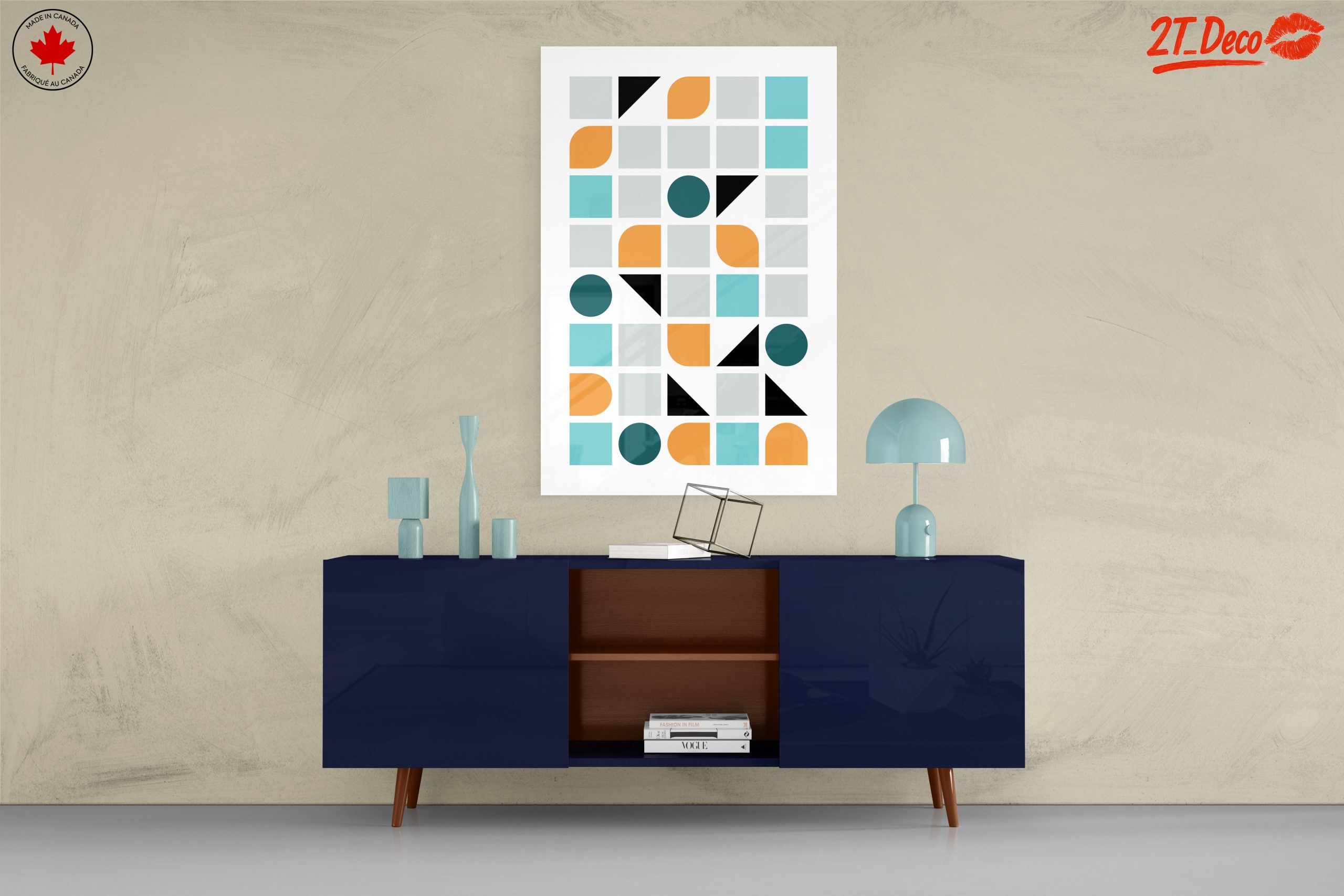 Vibrant Geometric Abstract Design - Image 8
