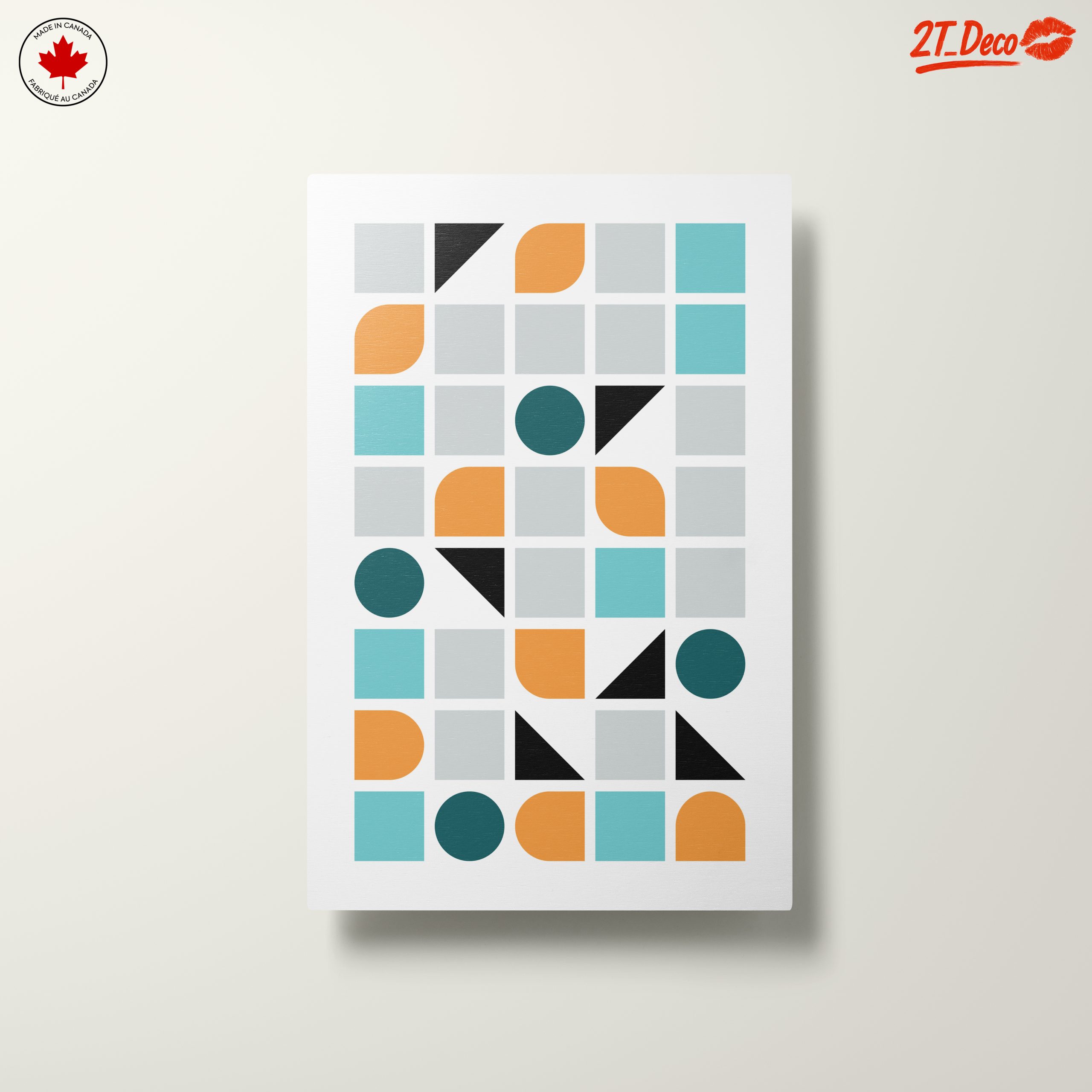 Vibrant Geometric Abstract Design - Image 10