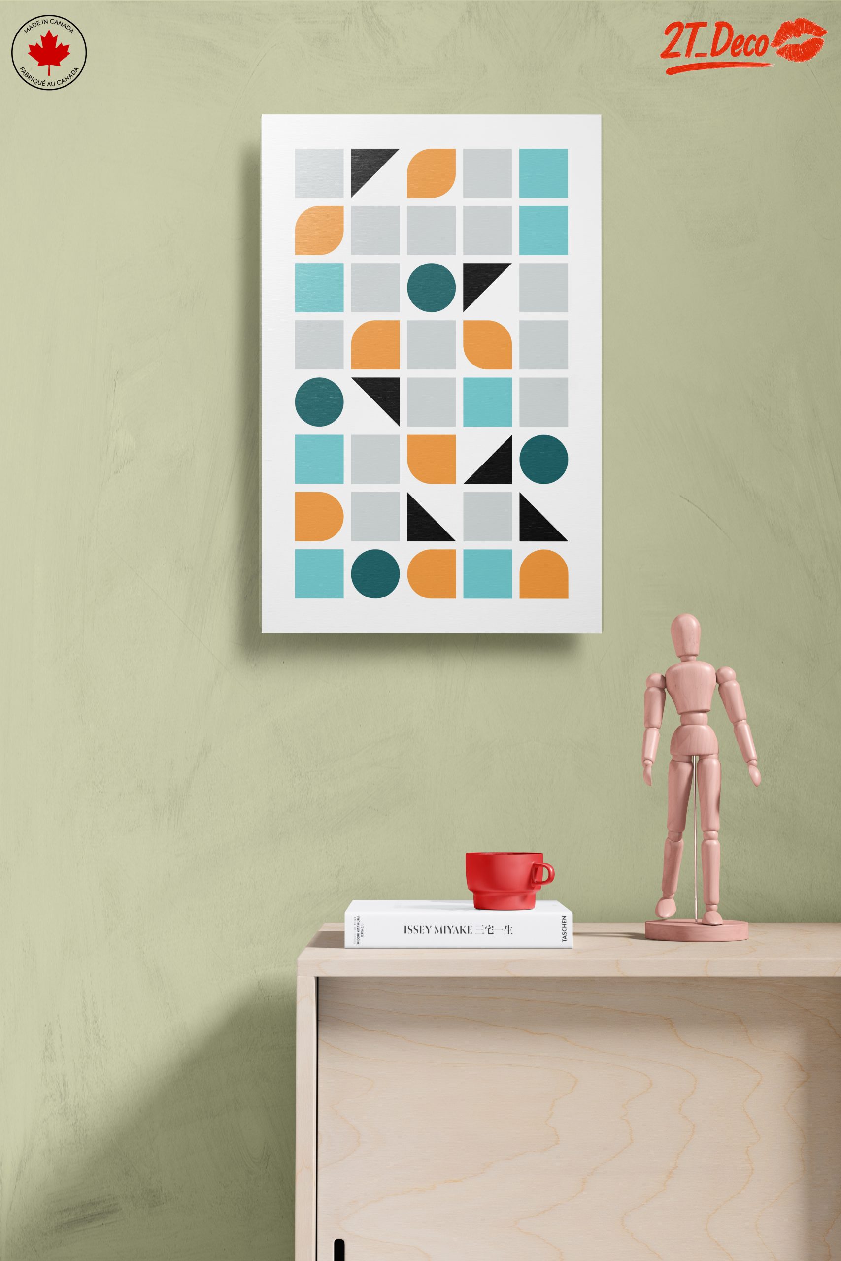 Vibrant Geometric Abstract Design - Image 14