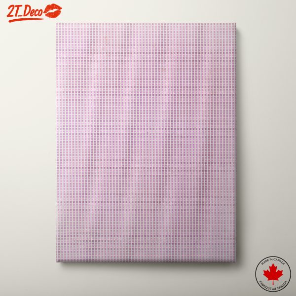 Abstract Pink Pattern Artwork