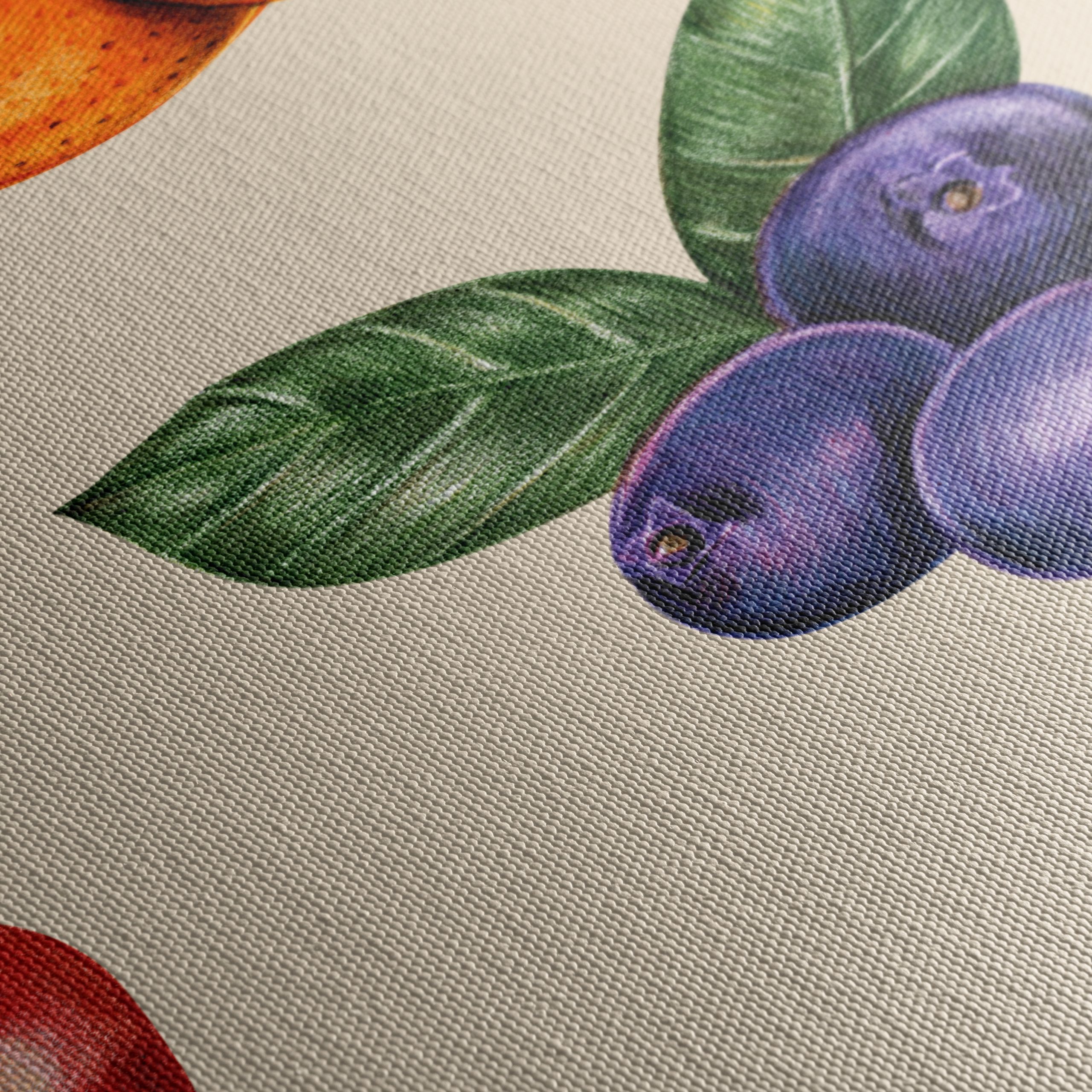 Colorful Abstract Fruit Art Composition 2 - Image 5