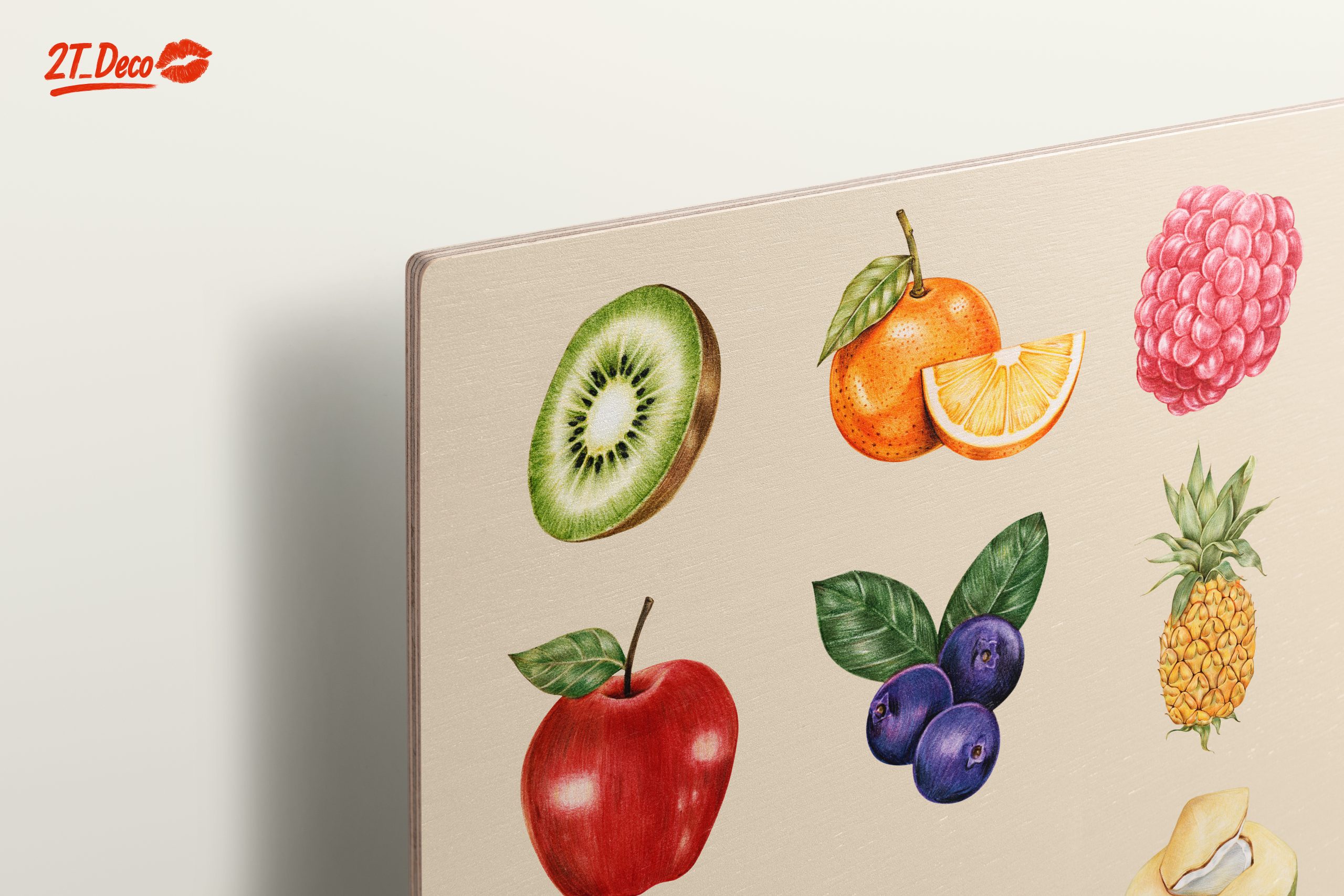 Colorful Abstract Fruit Art Composition 2 - Image 15