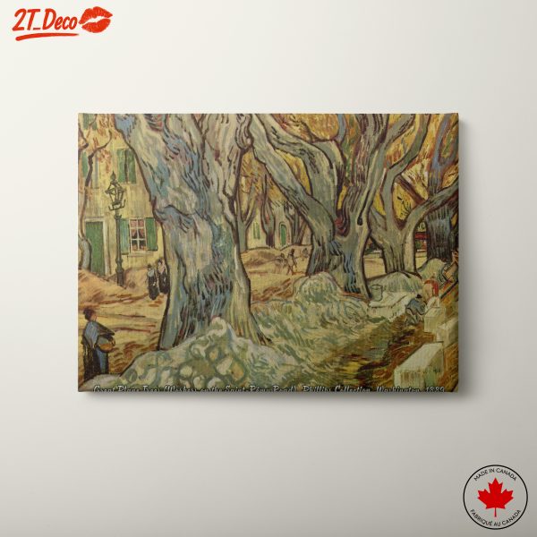 Vibrant Abstract Landscape with Trees 5