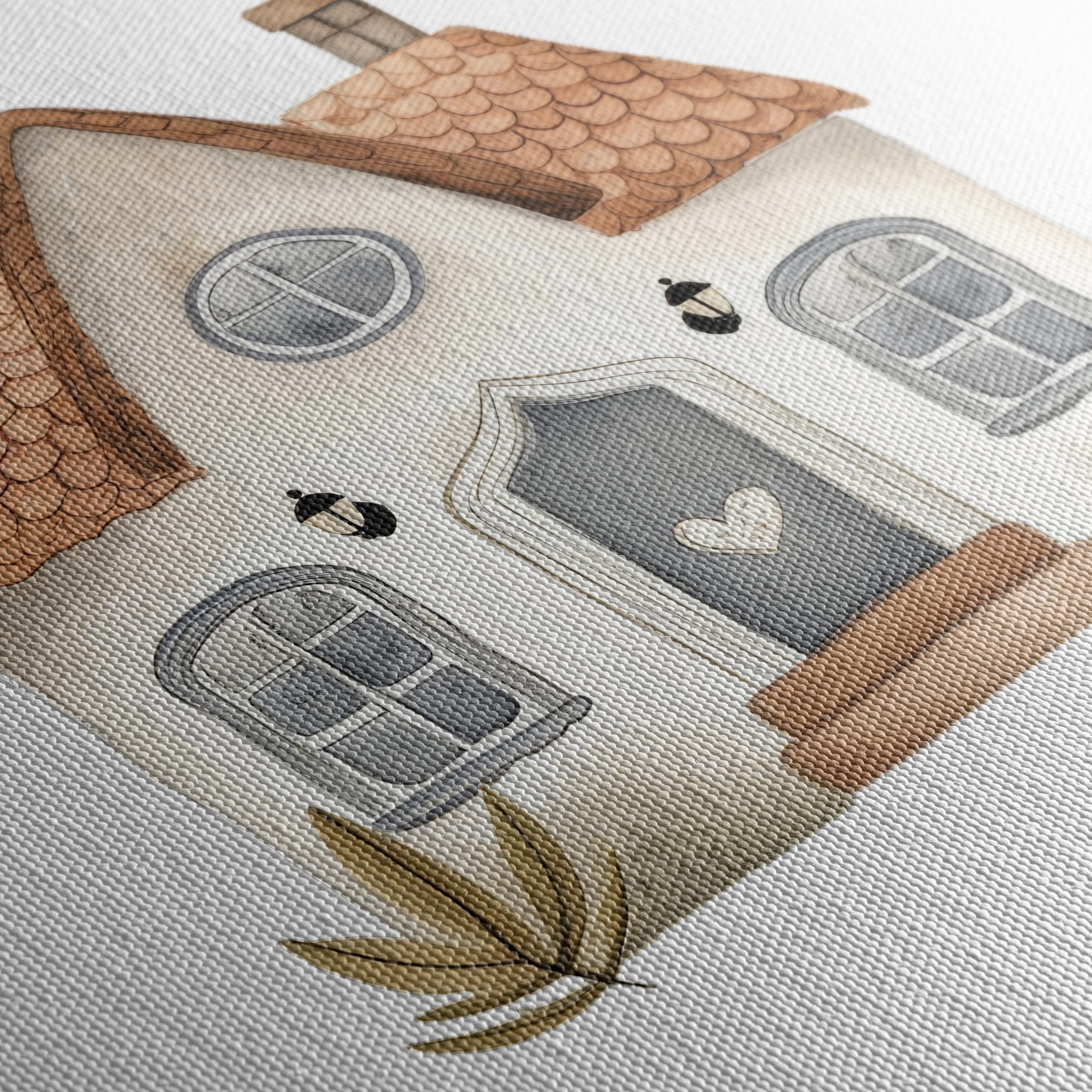 Cute Watercolor House Illustration - Image 5