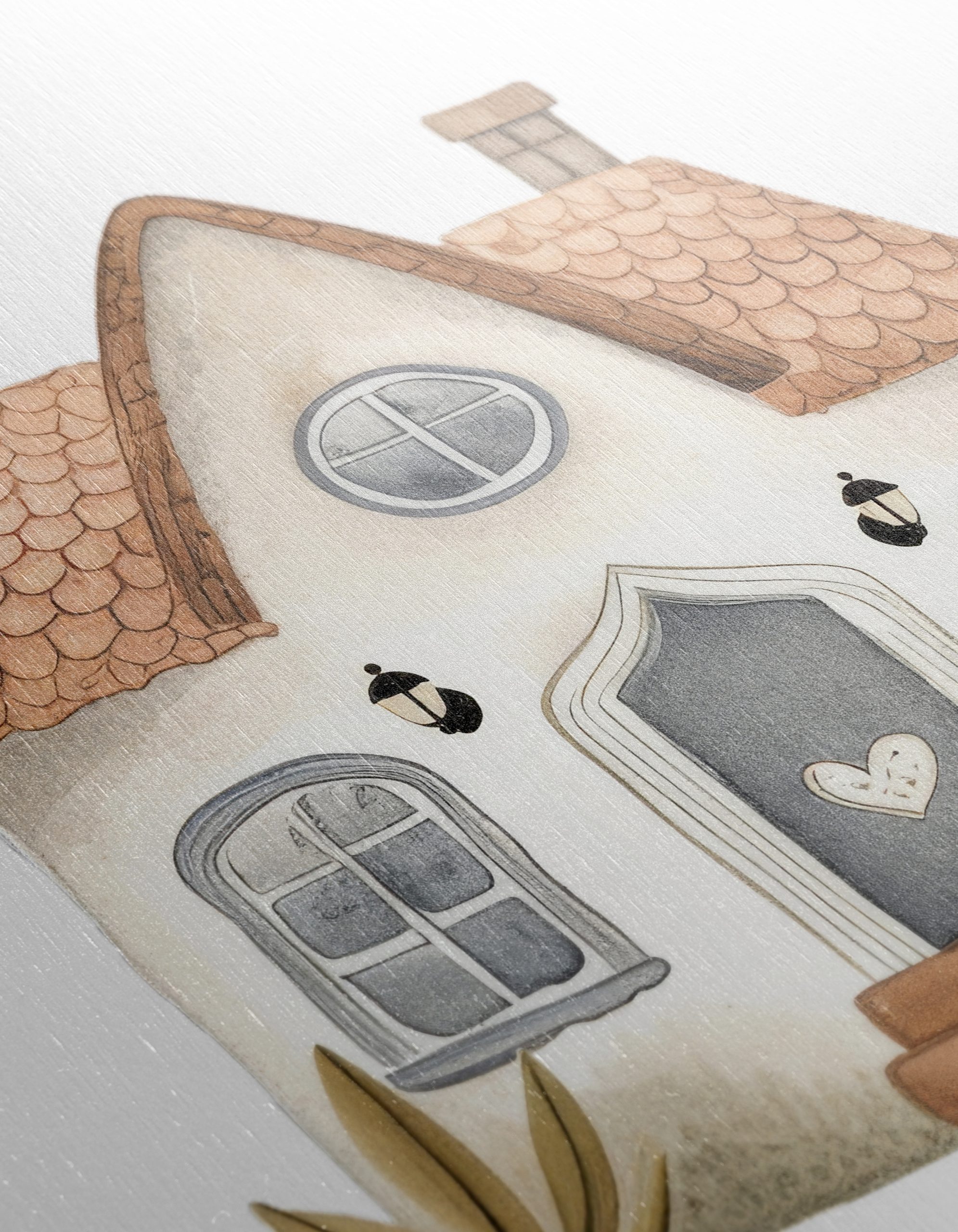 Cute Watercolor House Illustration - Image 12