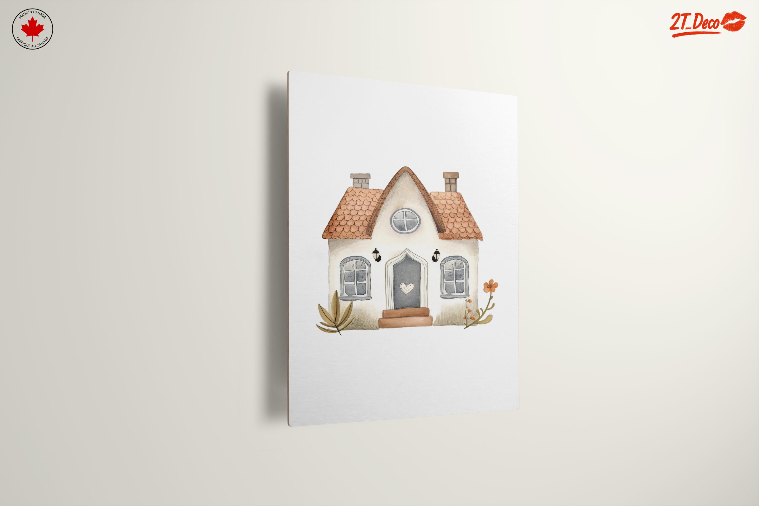 Cute Watercolor House Illustration - Image 13