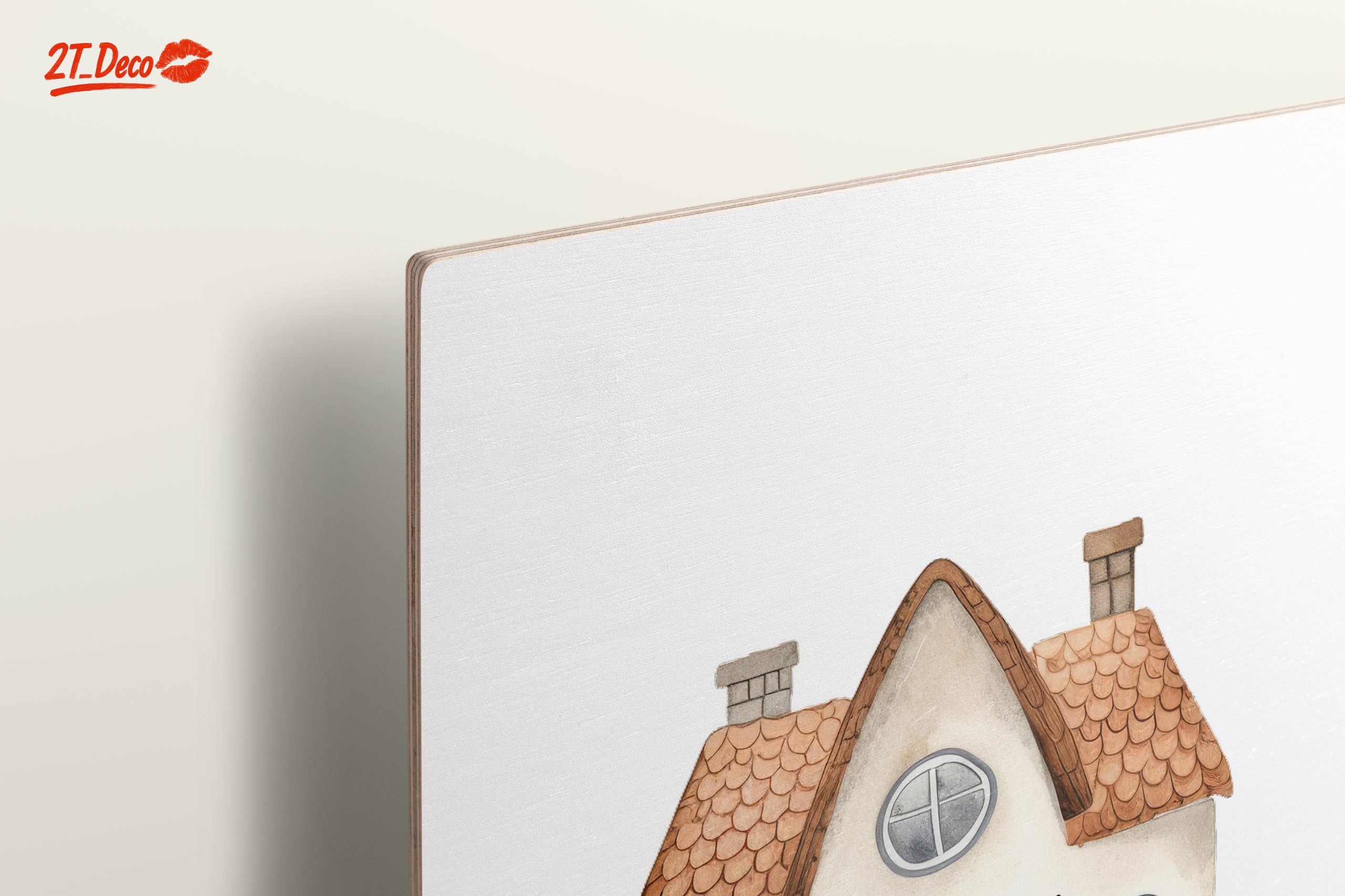 Cute Watercolor House Illustration - Image 15