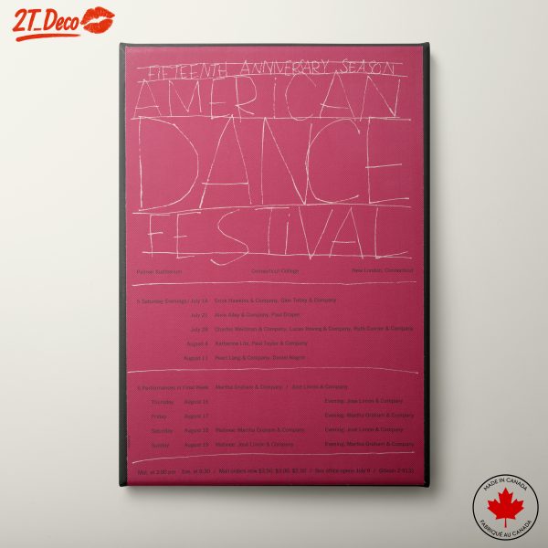 American Dance Festival Poster Art