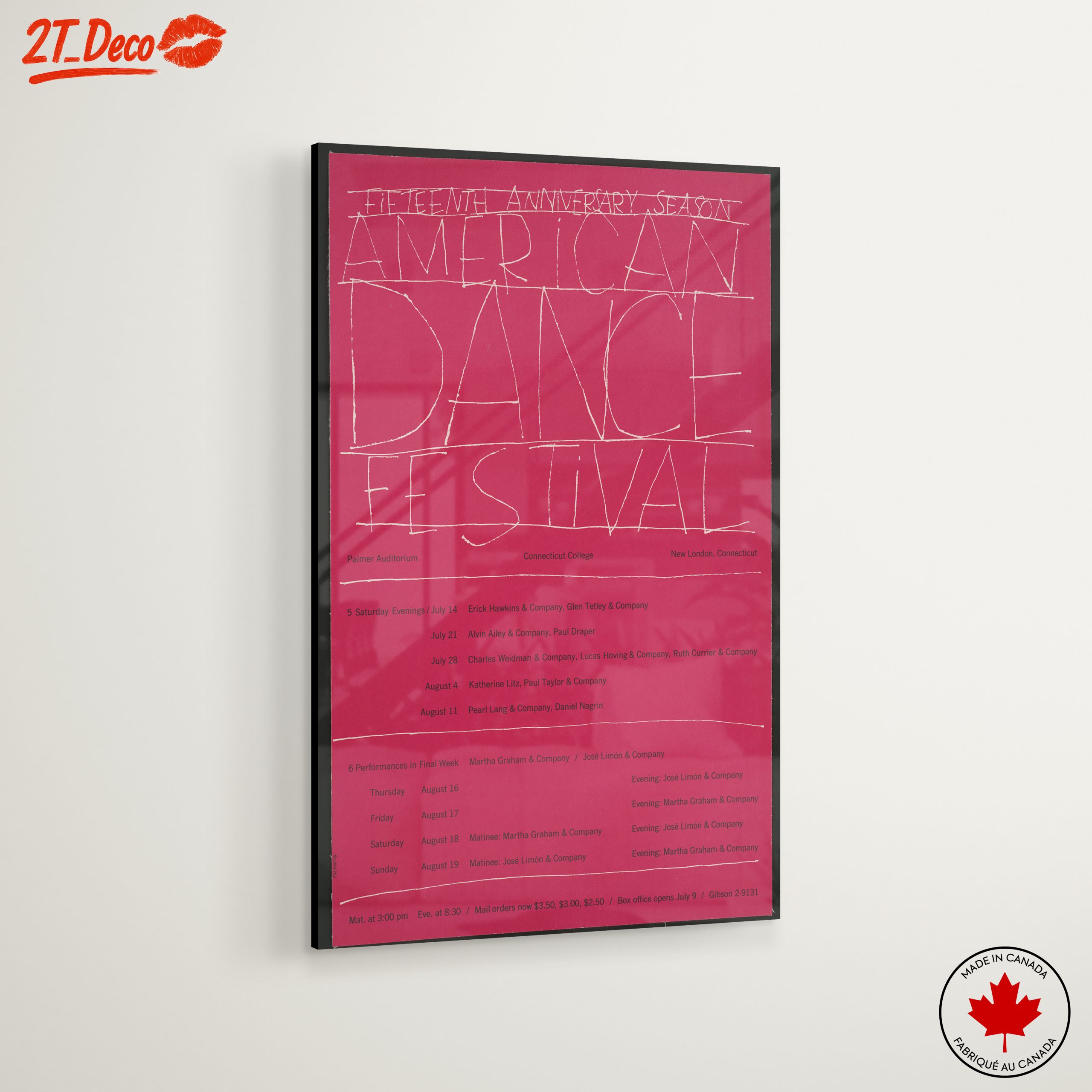 American Dance Festival Poster Art - Image 6