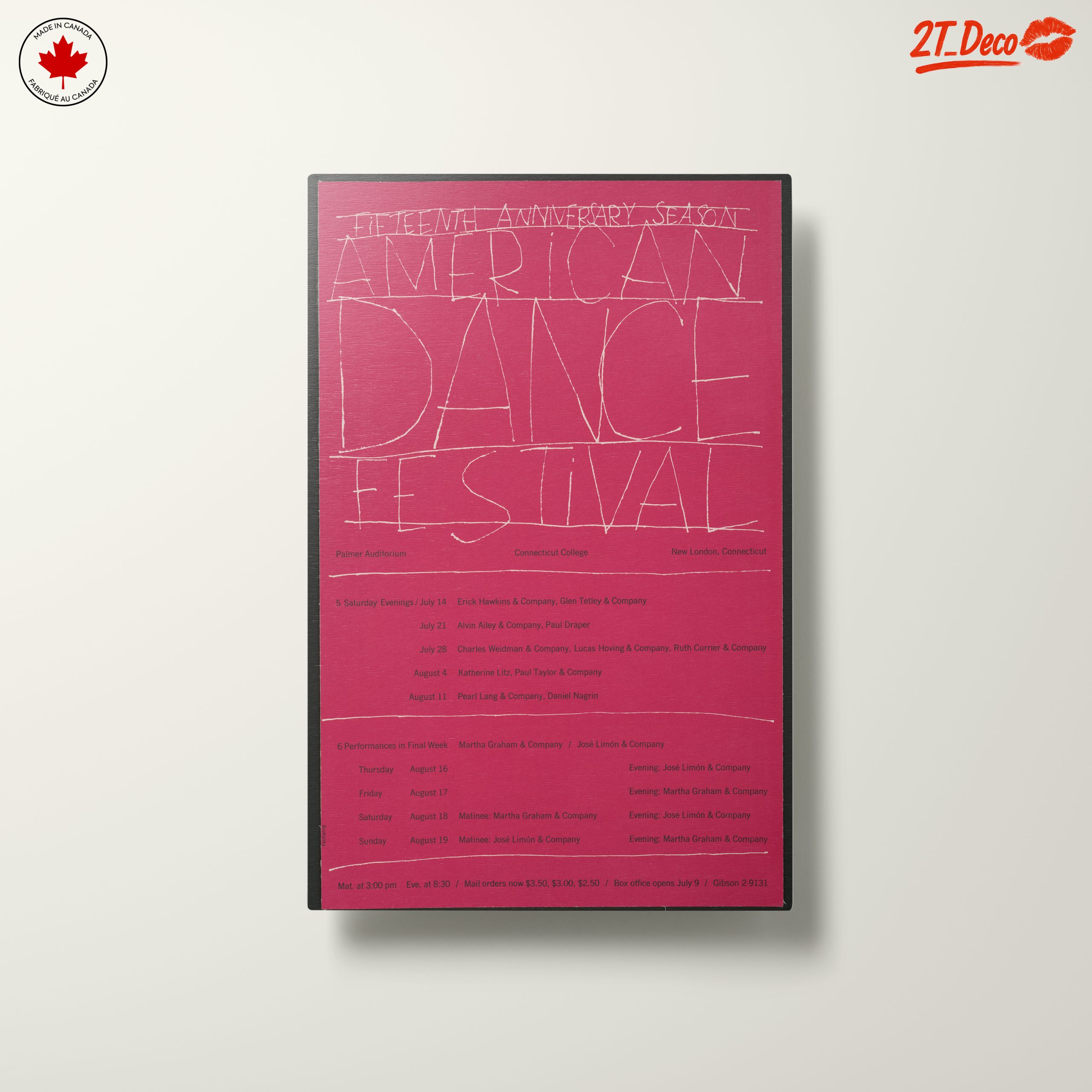American Dance Festival Poster Art - Image 10