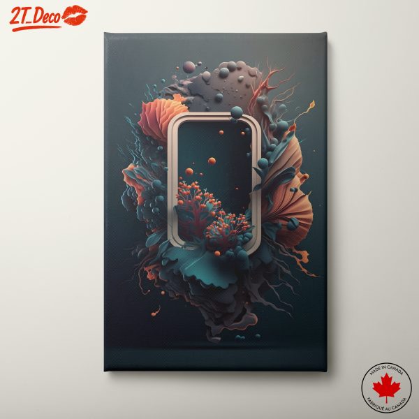 Colorful Abstract Cloud Art for Modern Interiors