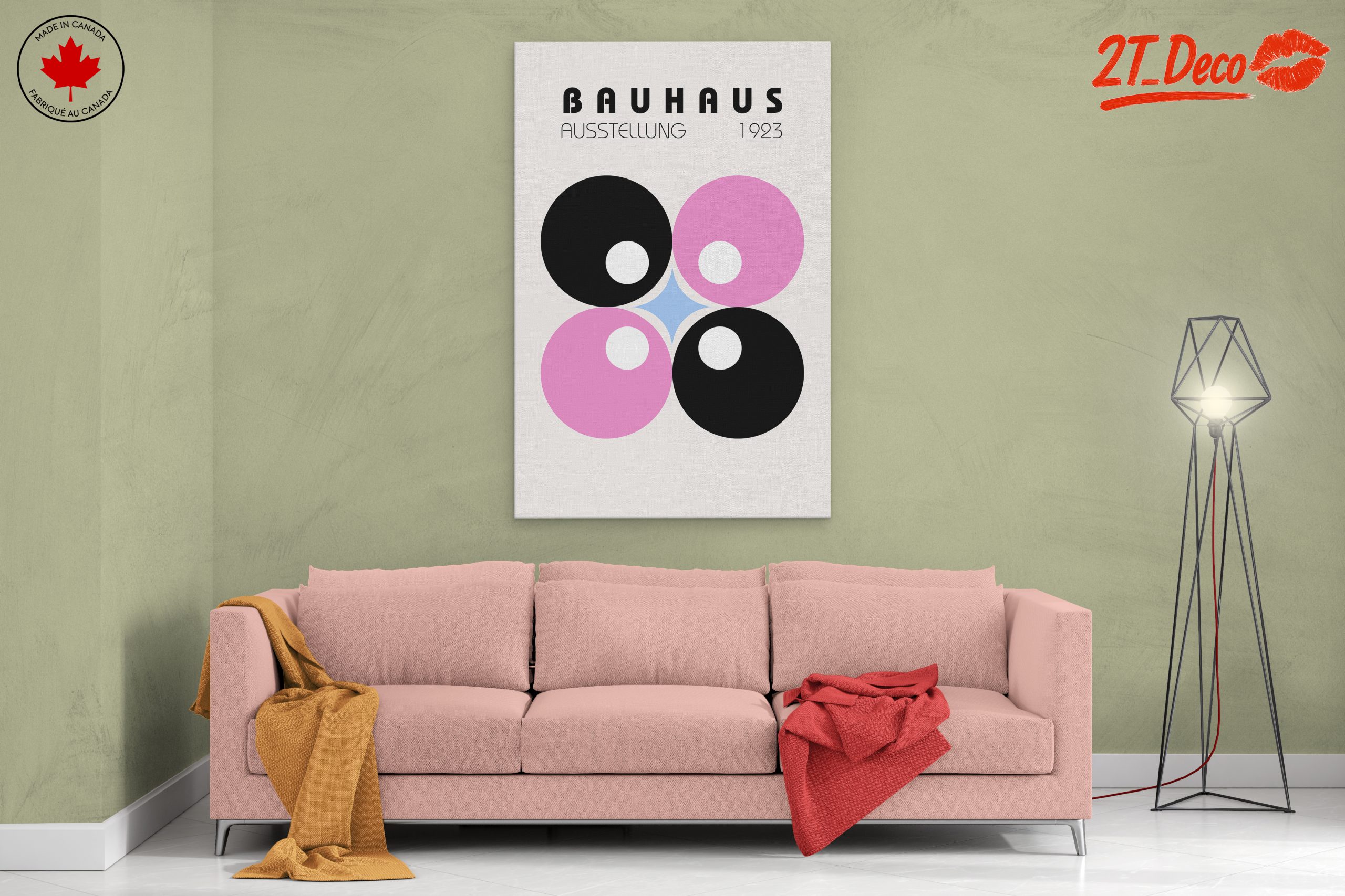 Bauhaus Art Exhibition 1923 Design - Image 2