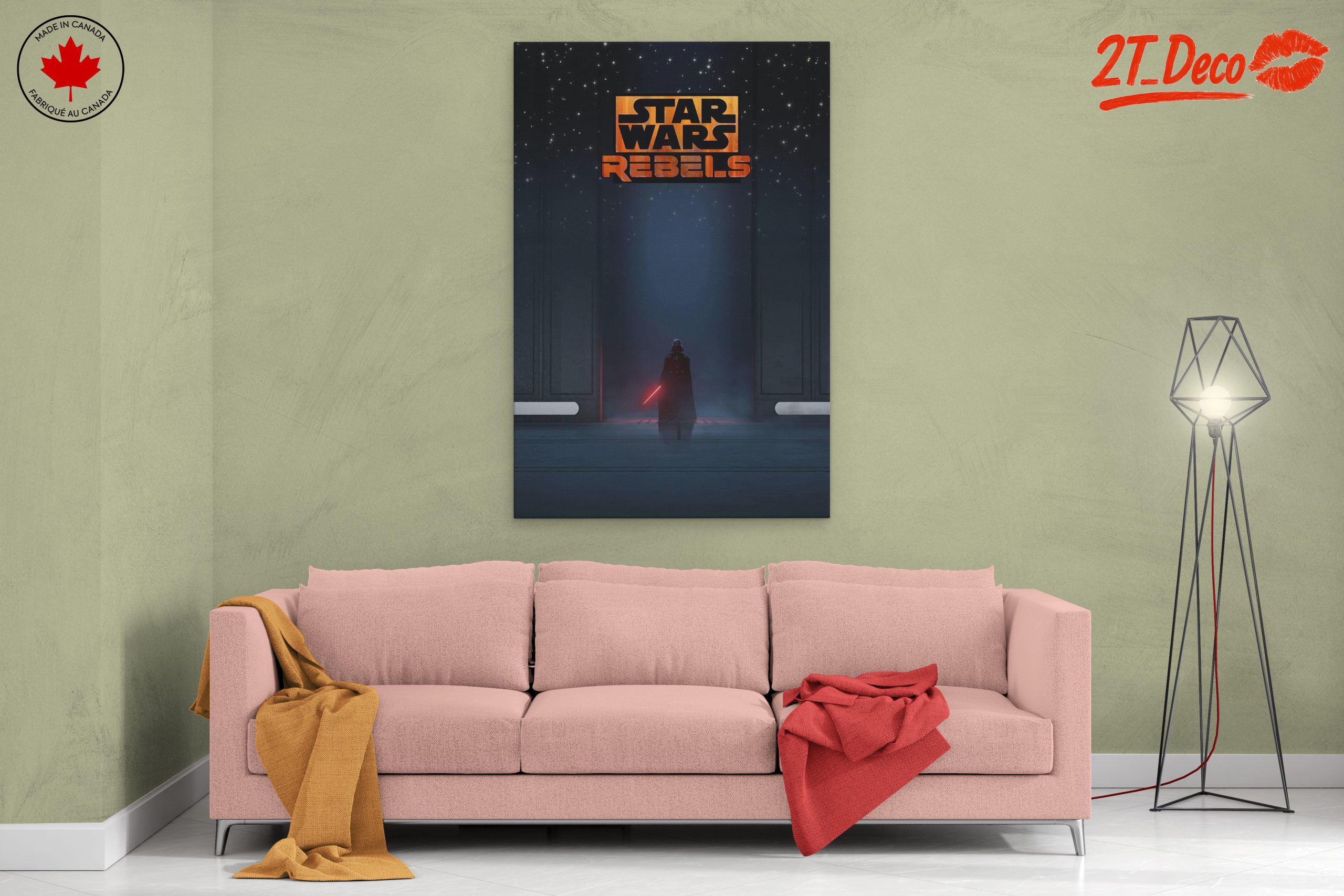 Darth Vader Star Wars Animated Wall Art - Image 2