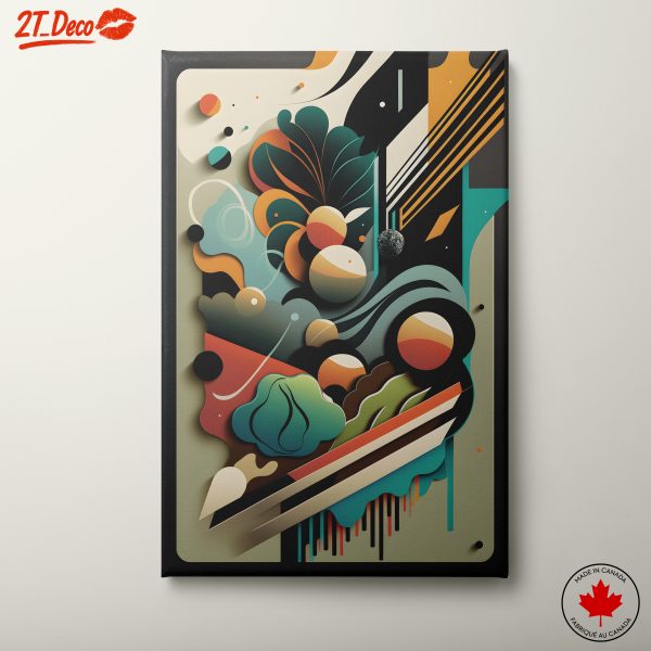 Colorful Dynamic Abstract Artwork 3
