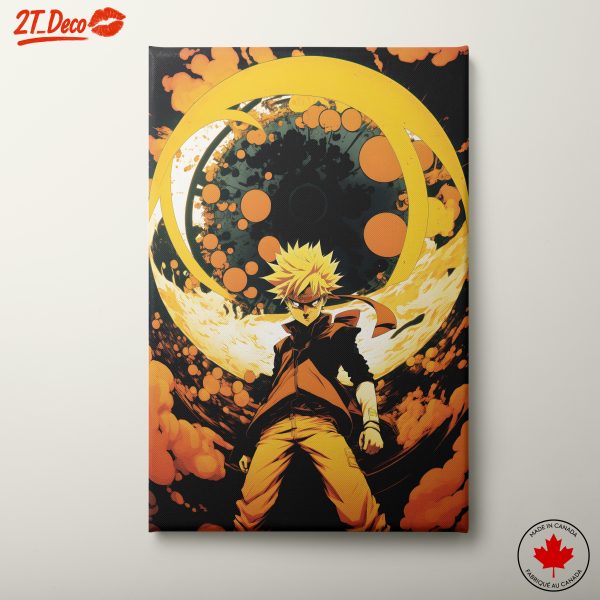 Dynamic Naruto Character Art in Vivid Colors