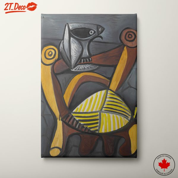 Striking Modern Abstract Figure Art