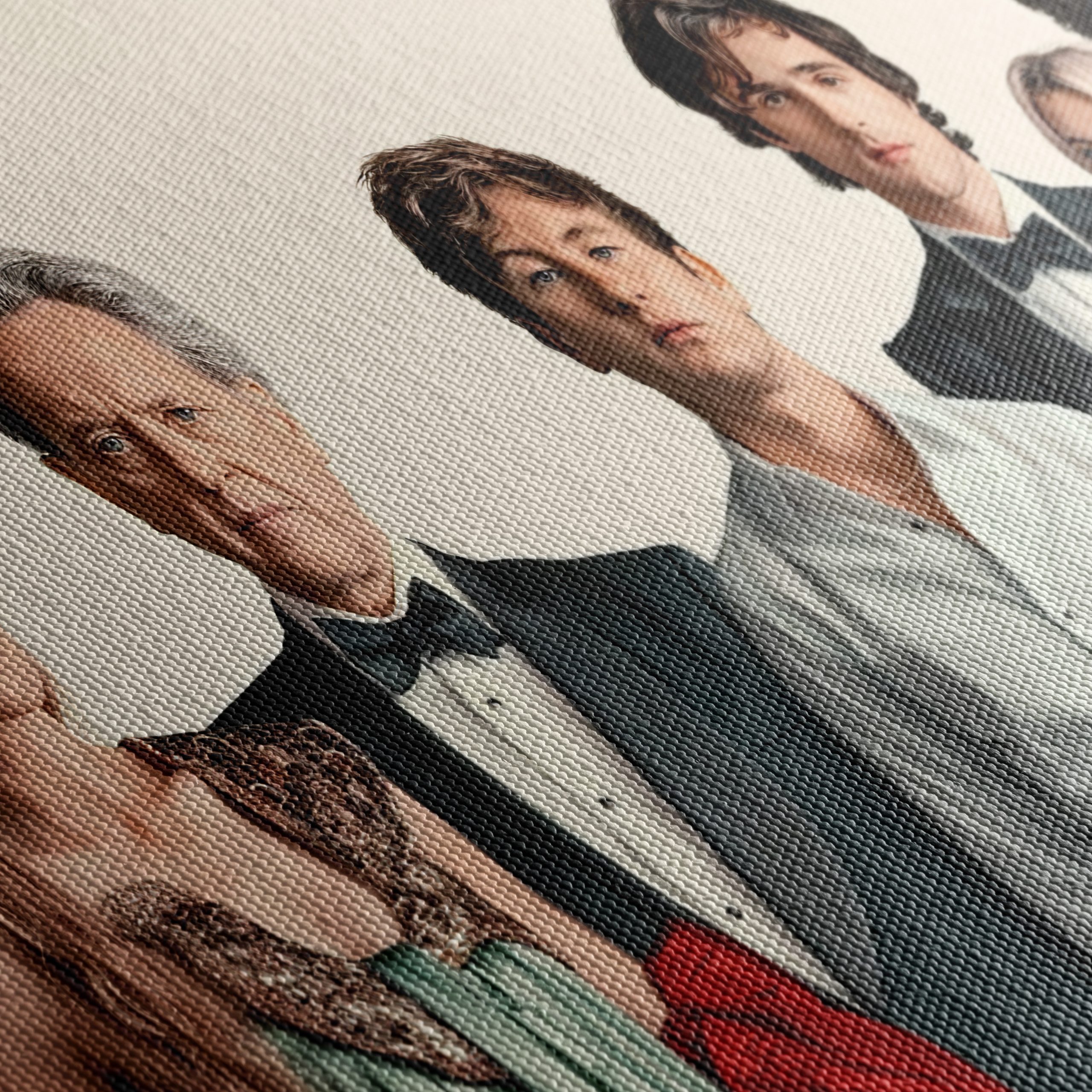 Stylized Character Artwork Featuring Cast from Saltburn - Image 5