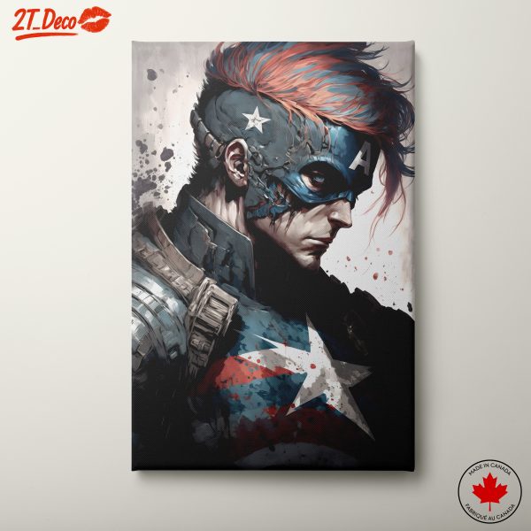 Dynamic Modern Character Art Featuring a Hero
