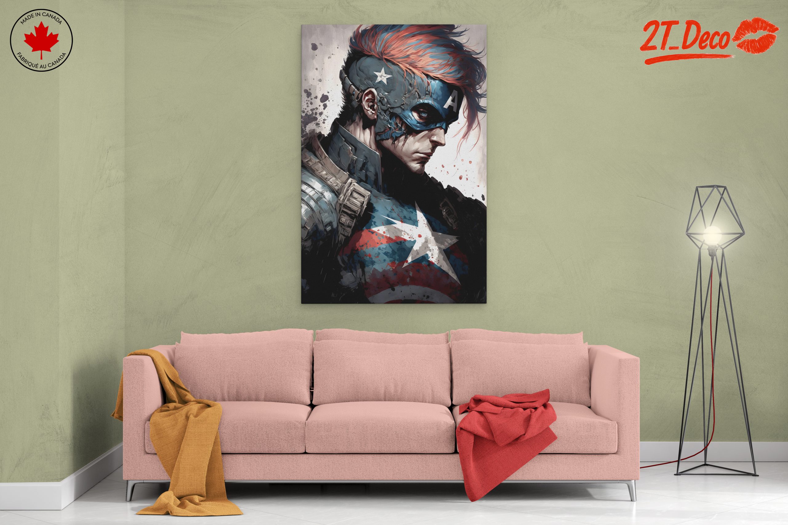 Dynamic Modern Character Art Featuring a Hero - Image 2