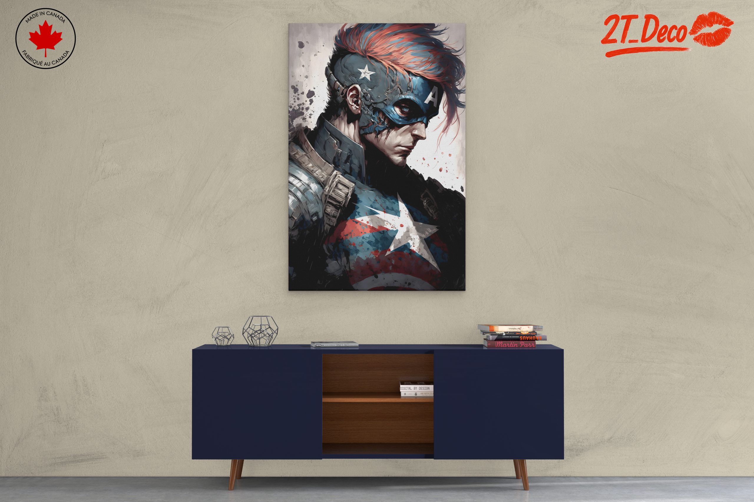 Dynamic Modern Character Art Featuring a Hero - Image 3