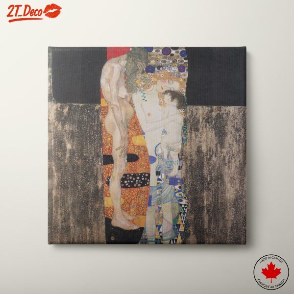 Emotive Modern Portrait of Mother and Child