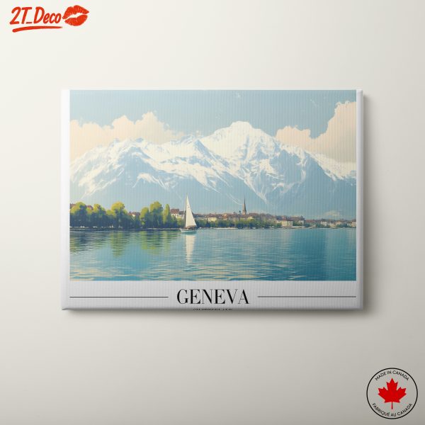 Scenic Adventure Art of Geneva Switzerland
