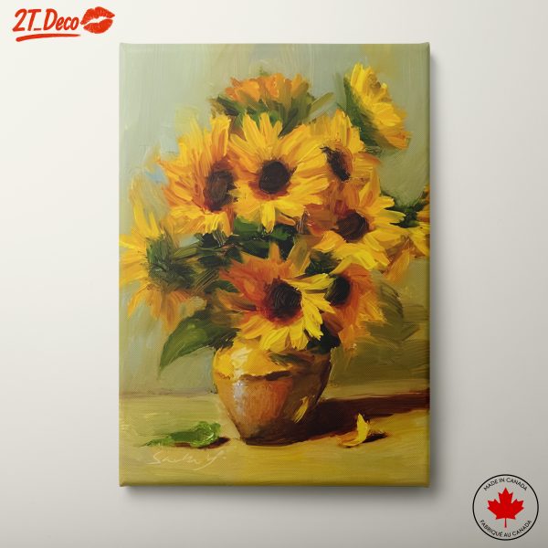 Sunflowers in a Beautiful Floral Arrangement
