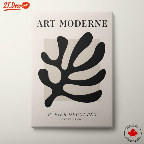 Modern Abstract Art with Organic Shapes 2