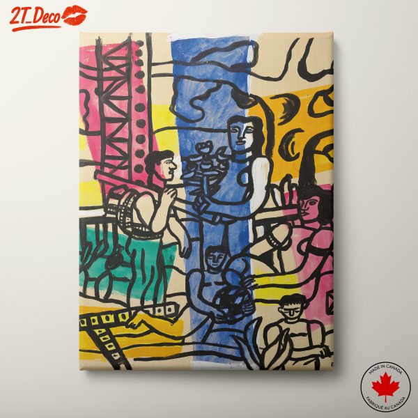 Colorful Contemporary Figure Art