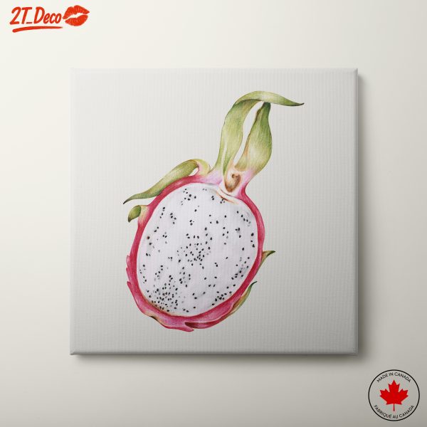 Dragon Fruit Abstract Art
